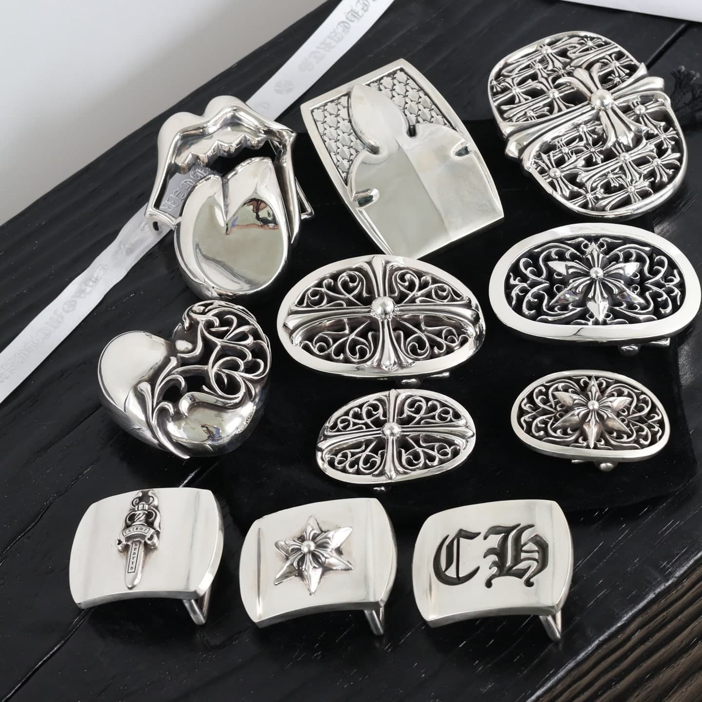 Пряжки Chrome Hearts для конструктора ремней
