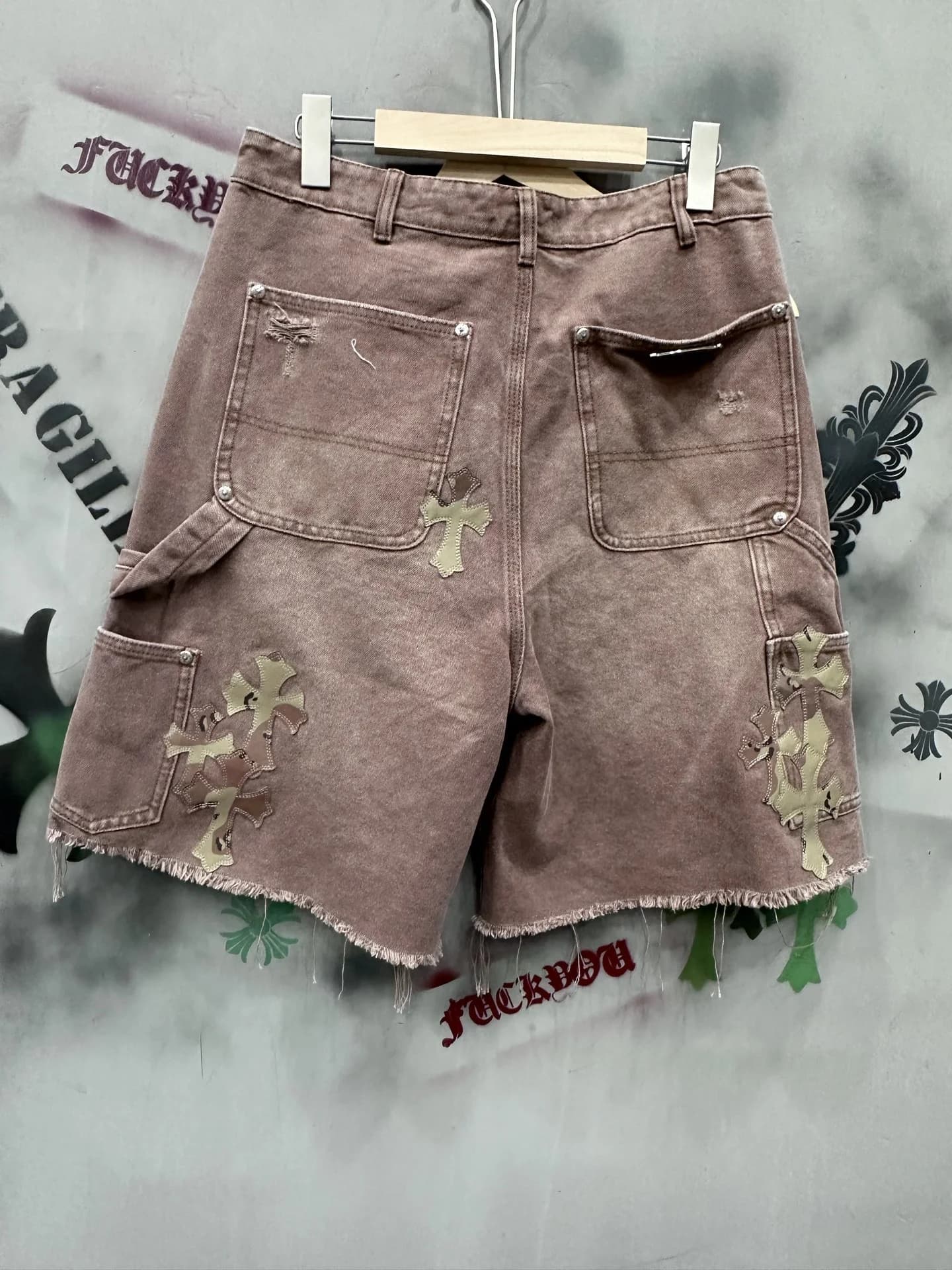 Chrome Hearts x Carhartt Sex Records B01 шорты