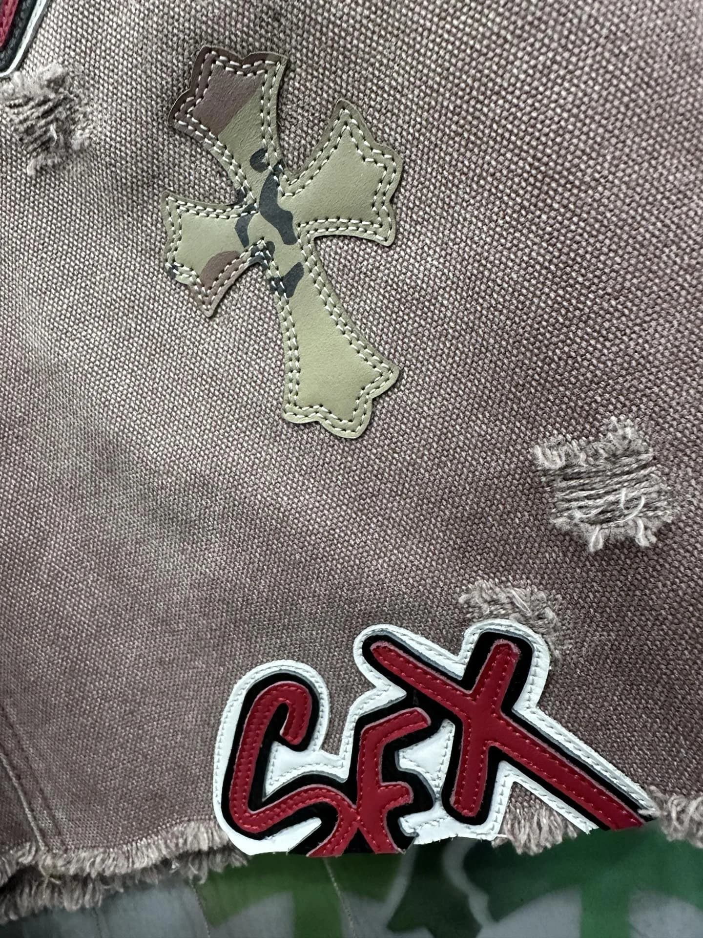 Chrome Hearts x Carhartt Sex Records B01 шорты