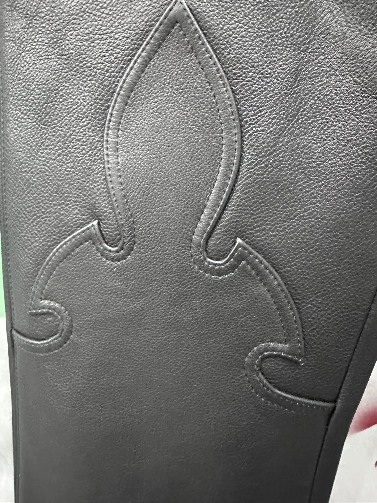 Chrome Hearts кожаные брюки