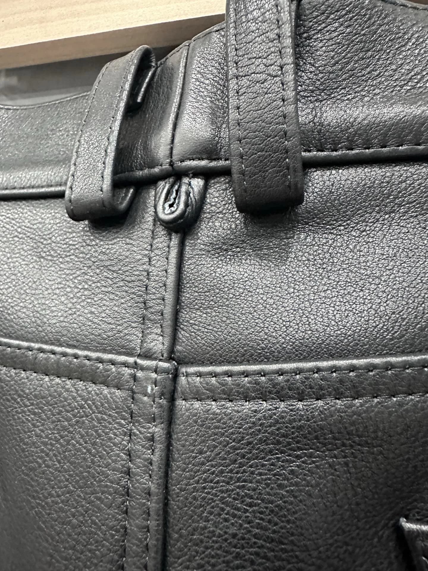 Chrome Hearts кожаные брюки
