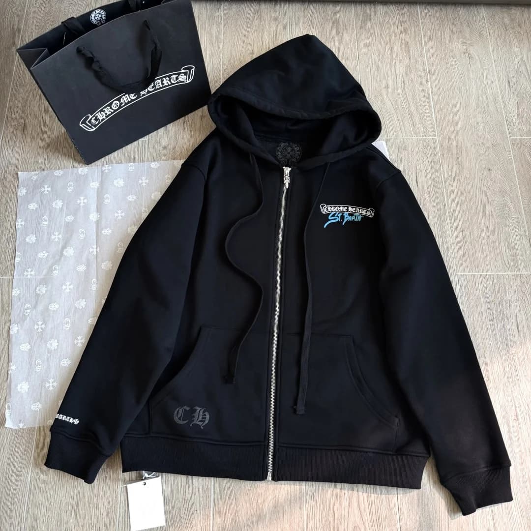 Chrome Hearts зип-худи St. Barth