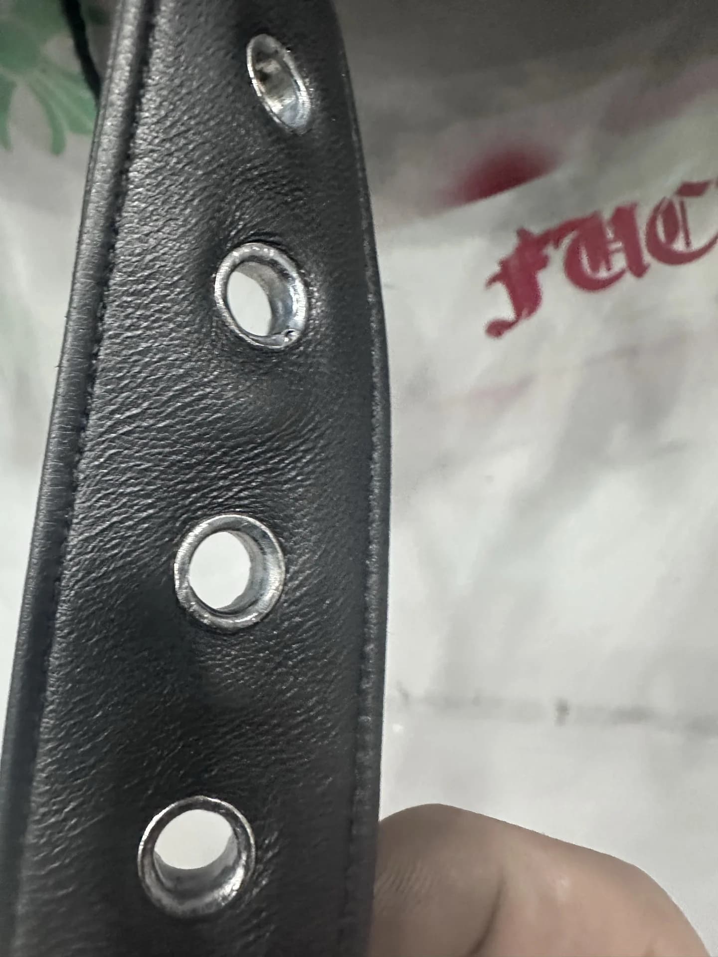 Chrome Hearts Кожаная куртка JJ Dean