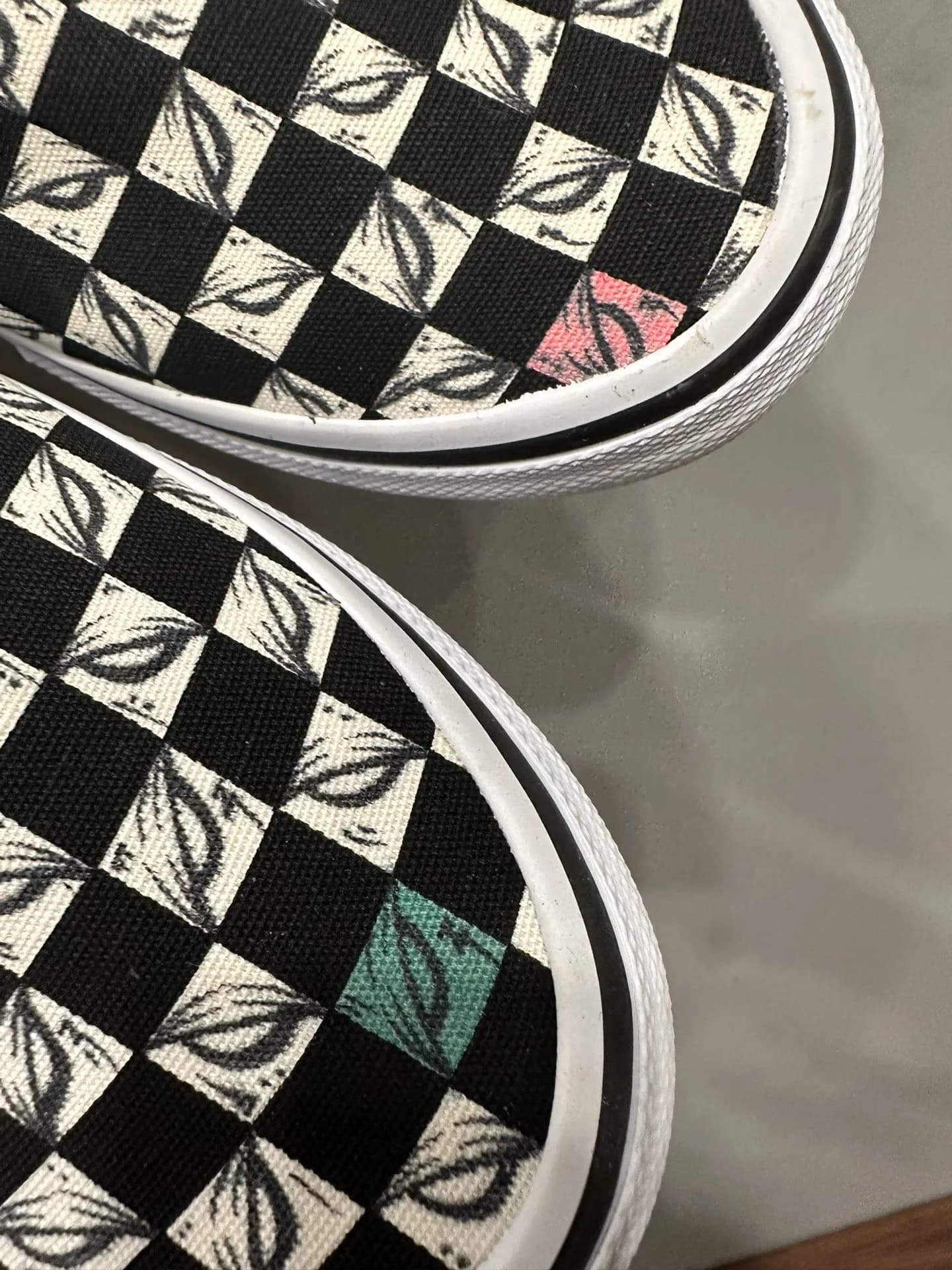 Подошва слипонов Chrome Hearts x Vans