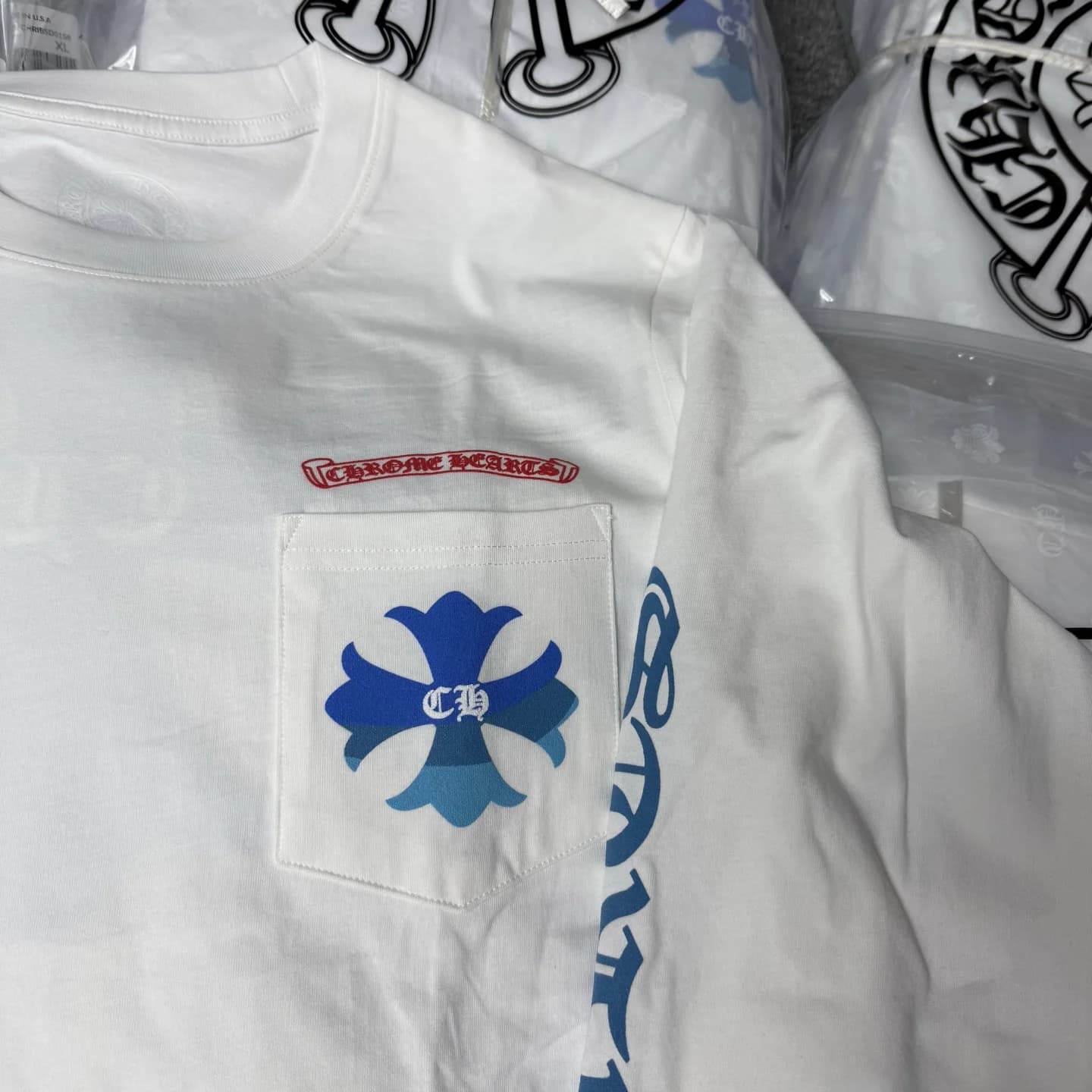 Chrome Hearts лонгслив Harajuku Limited
