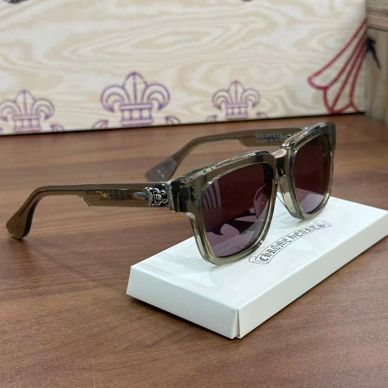 Очки Chrome Hearts BOX-OFFICER, боковой ракурс