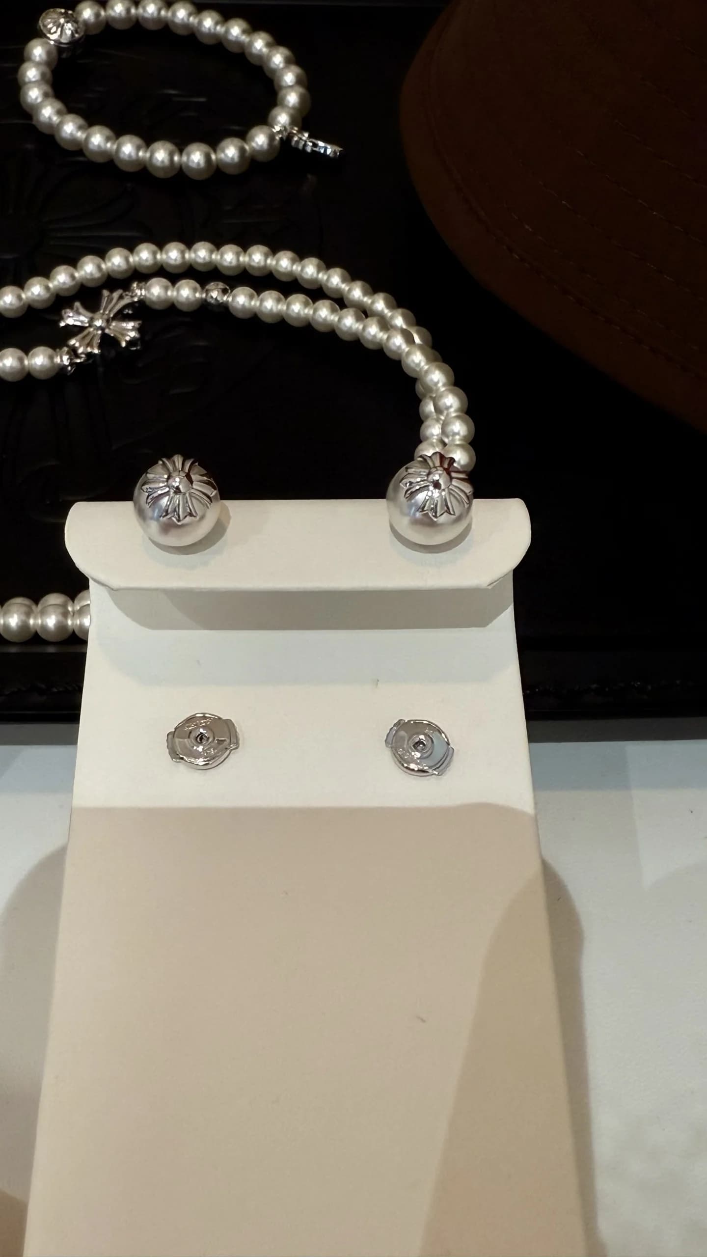 Серьги Chrome Hearts