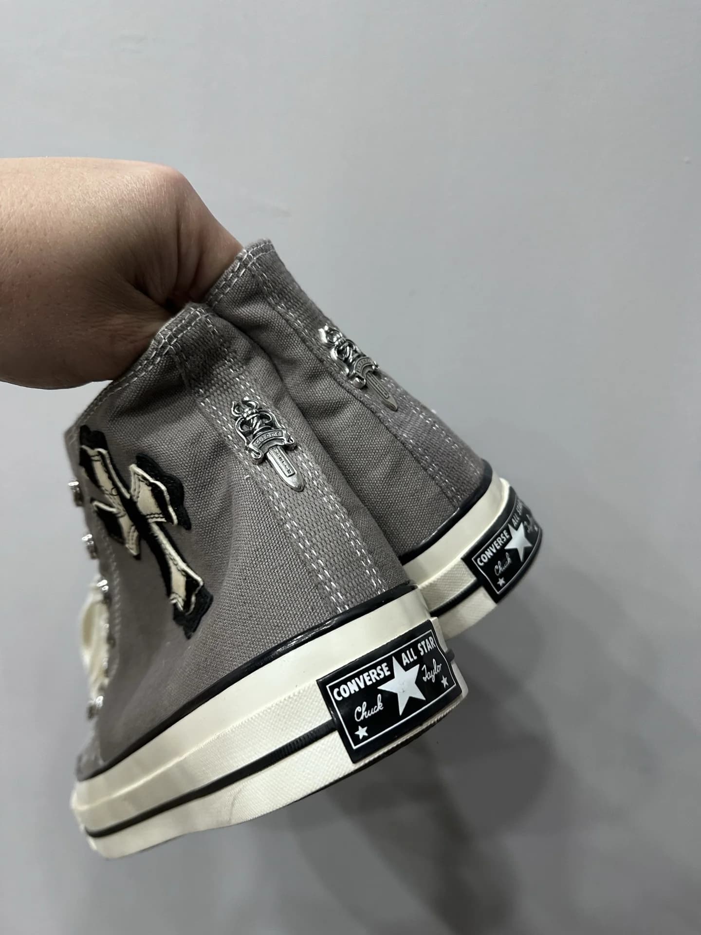 Кеды Chrome Hearts x Converse Chuck 70