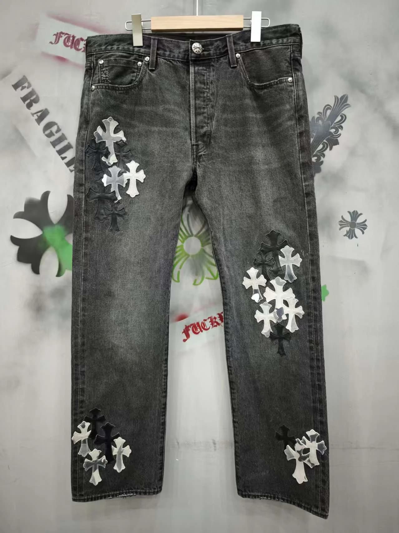 Джинсы Chrome Hearts