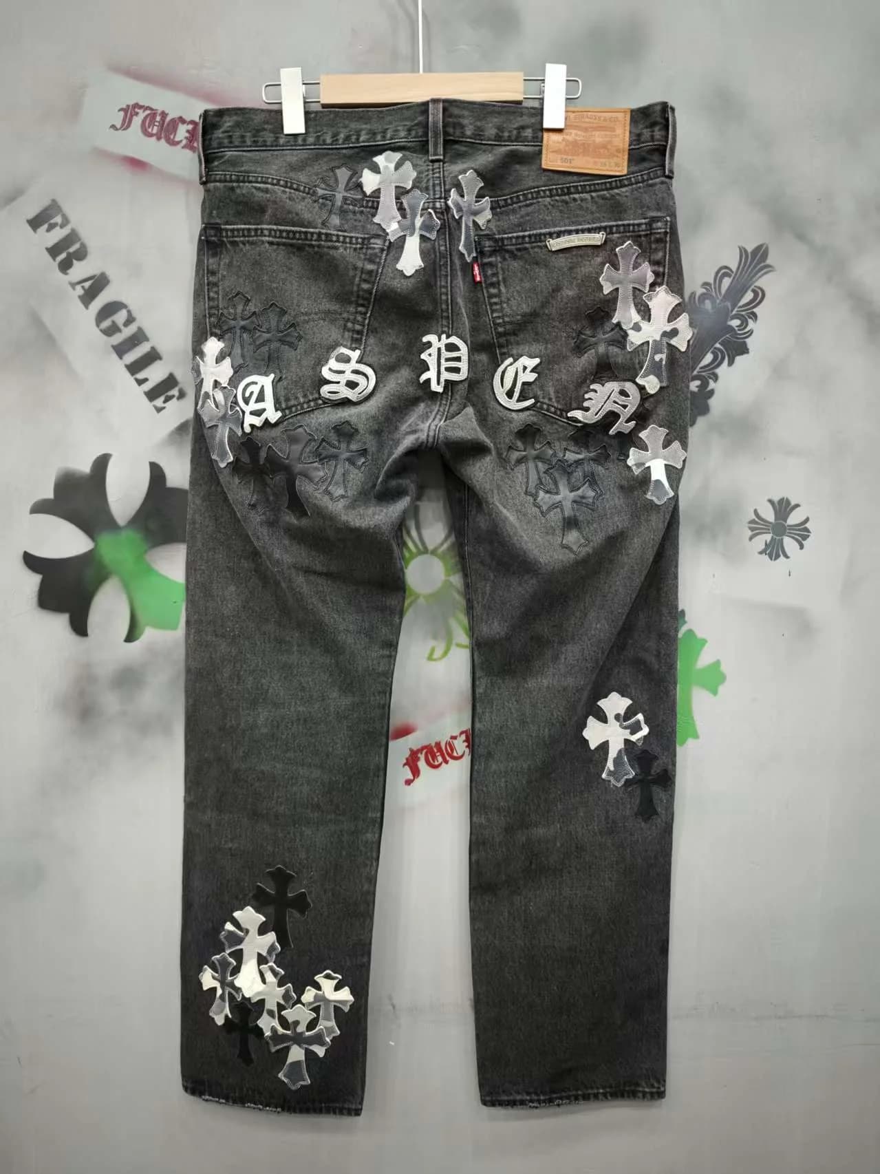 Джинсы Chrome Hearts x Levi's Vintage Aspen