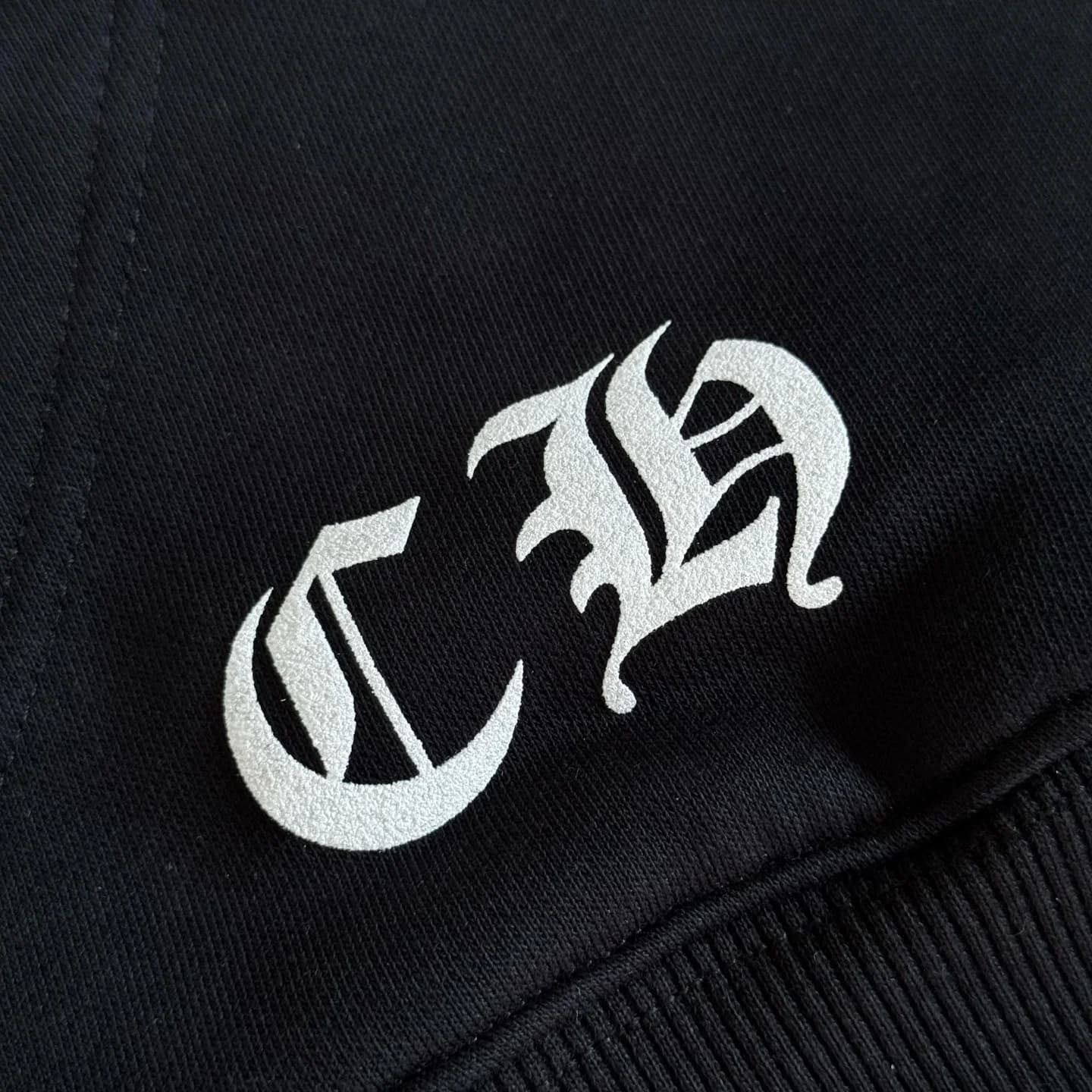 Chrome Hearts зип-худи с принтом