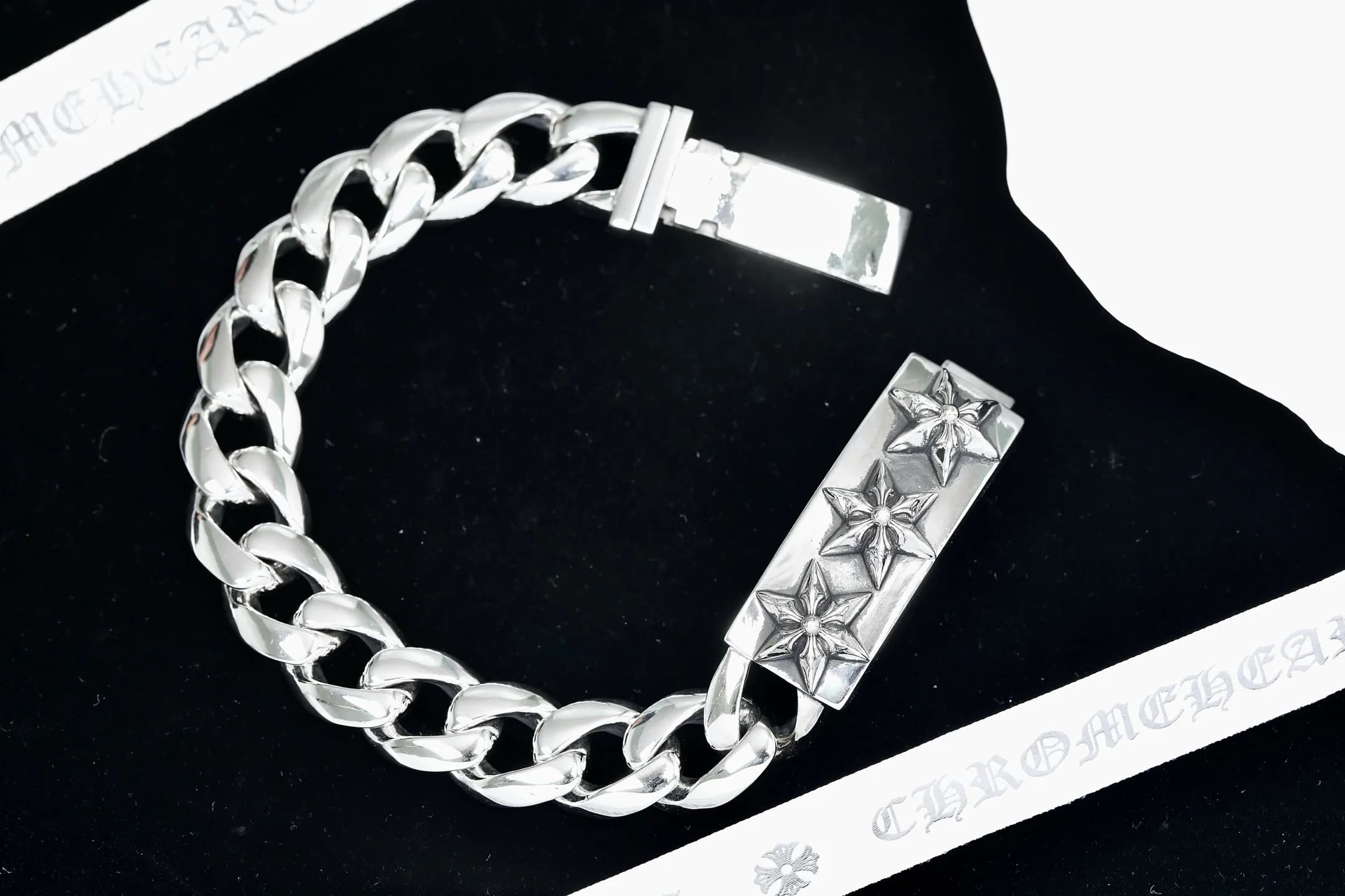 Браслет-цепь Chrome Hearts