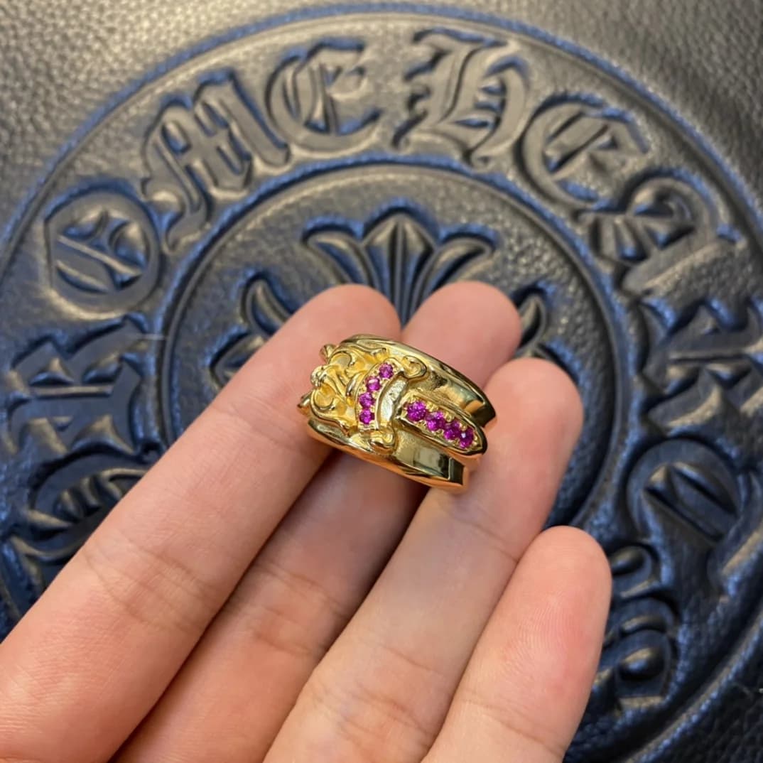 Dagger Кольцо Chrome Hearts