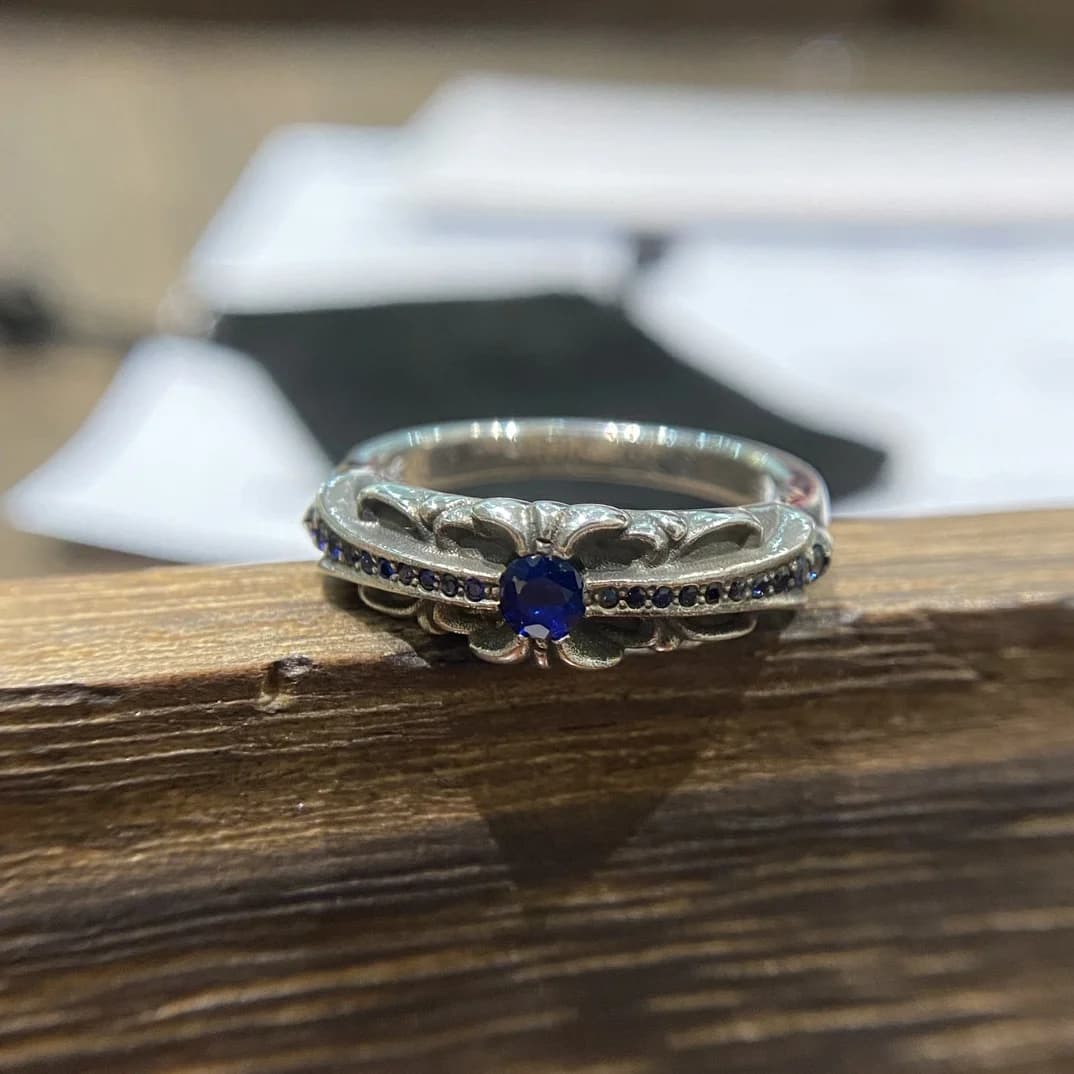 Baby Floral Кольцо Chrome Hearts