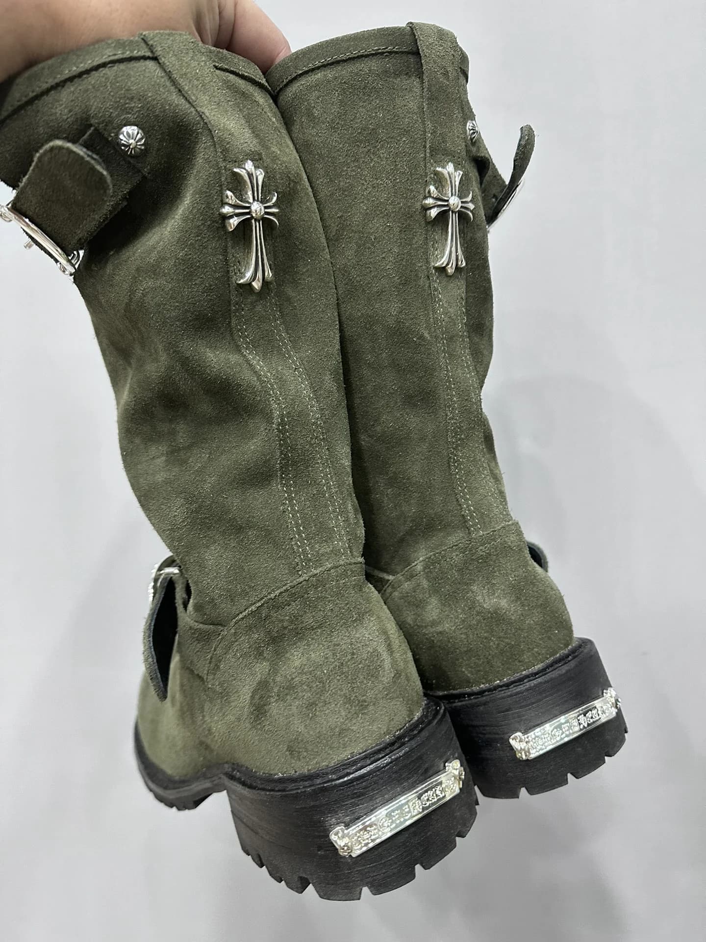 Chrome Hearts x Wesco сапоги