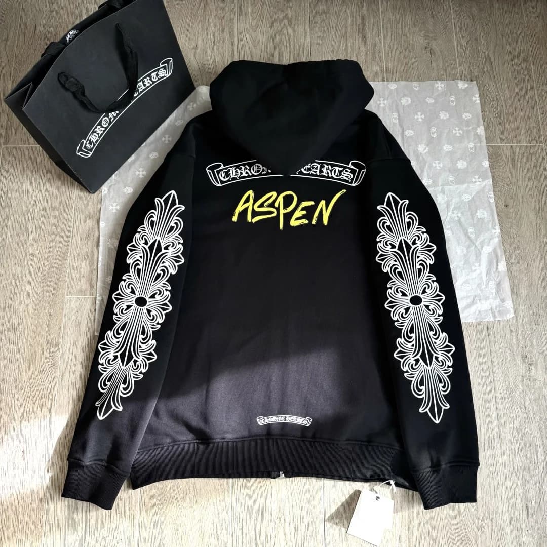 Chrome Hearts зип-худи Aspen