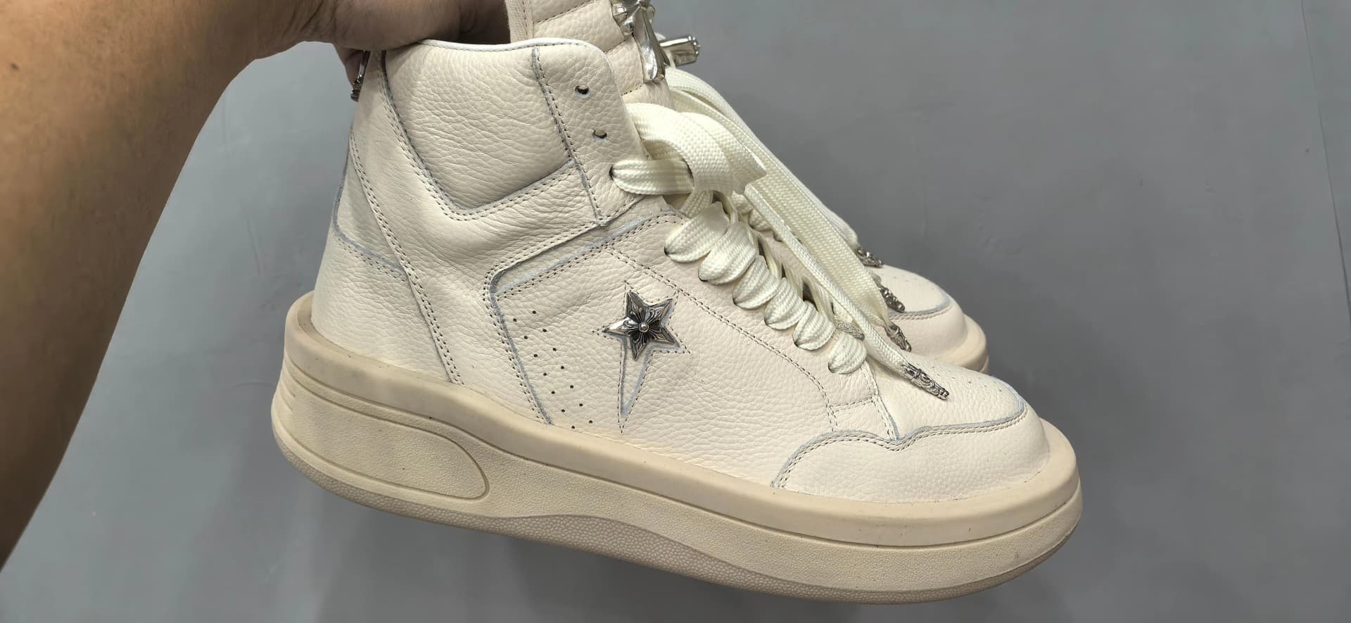Высокие кеды Chrome Hearts