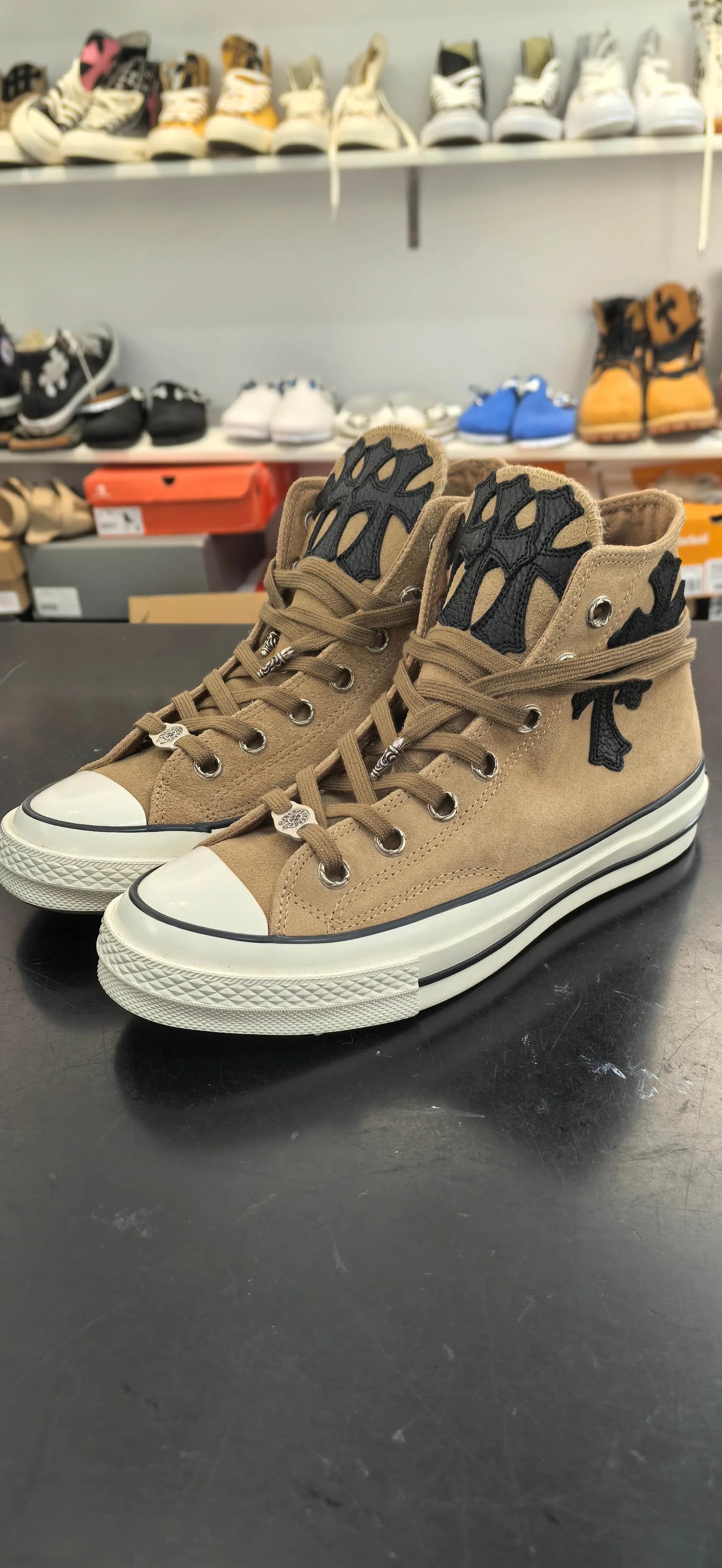 Chrome Hearts x Converse Кеды Chuck 70