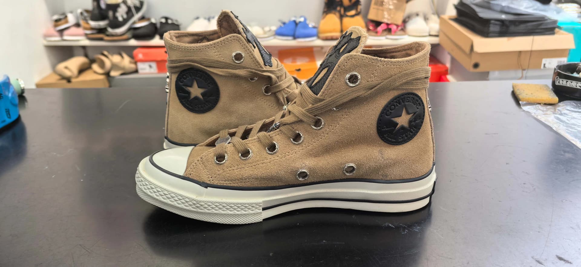 Chrome Hearts x Converse Кеды Chuck 70