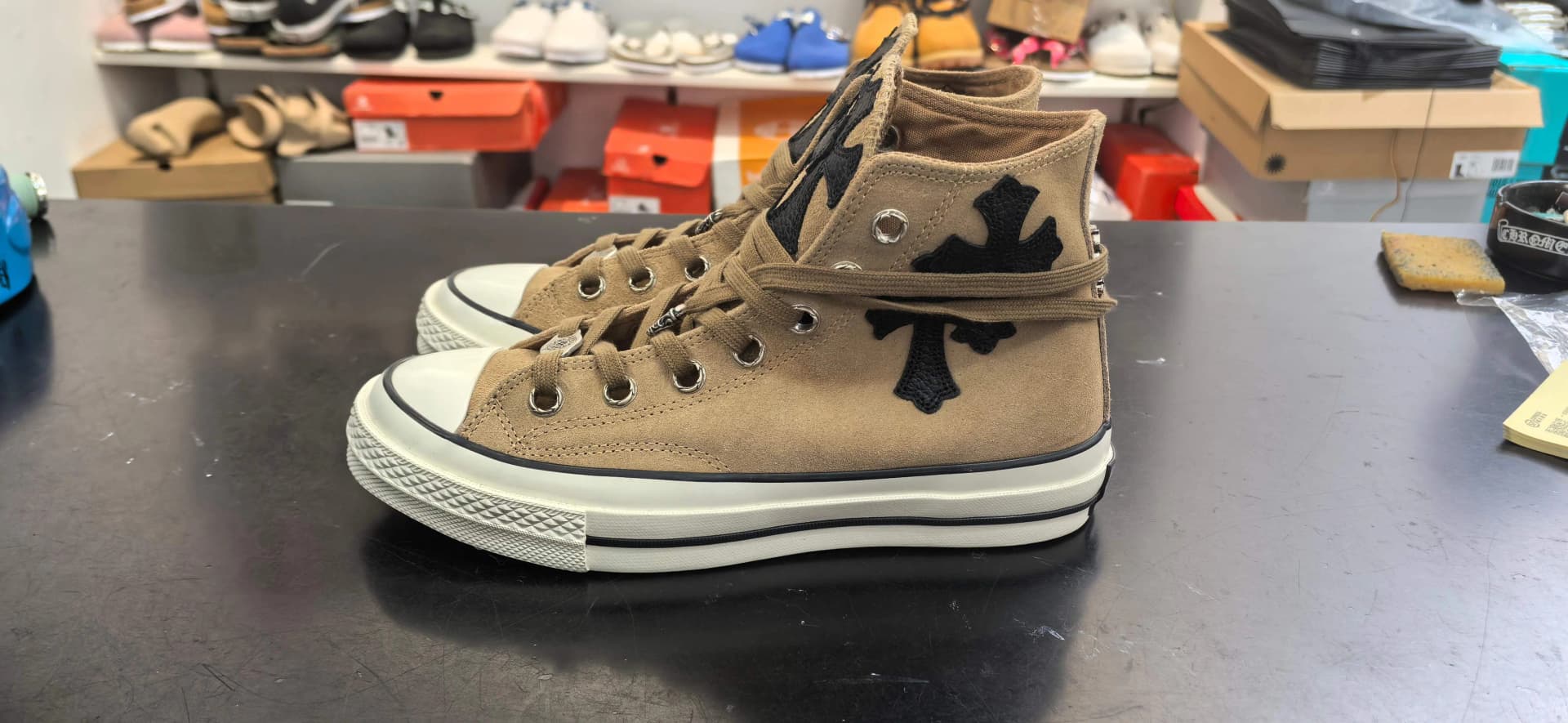 Chrome Hearts x Converse Кеды Chuck 70