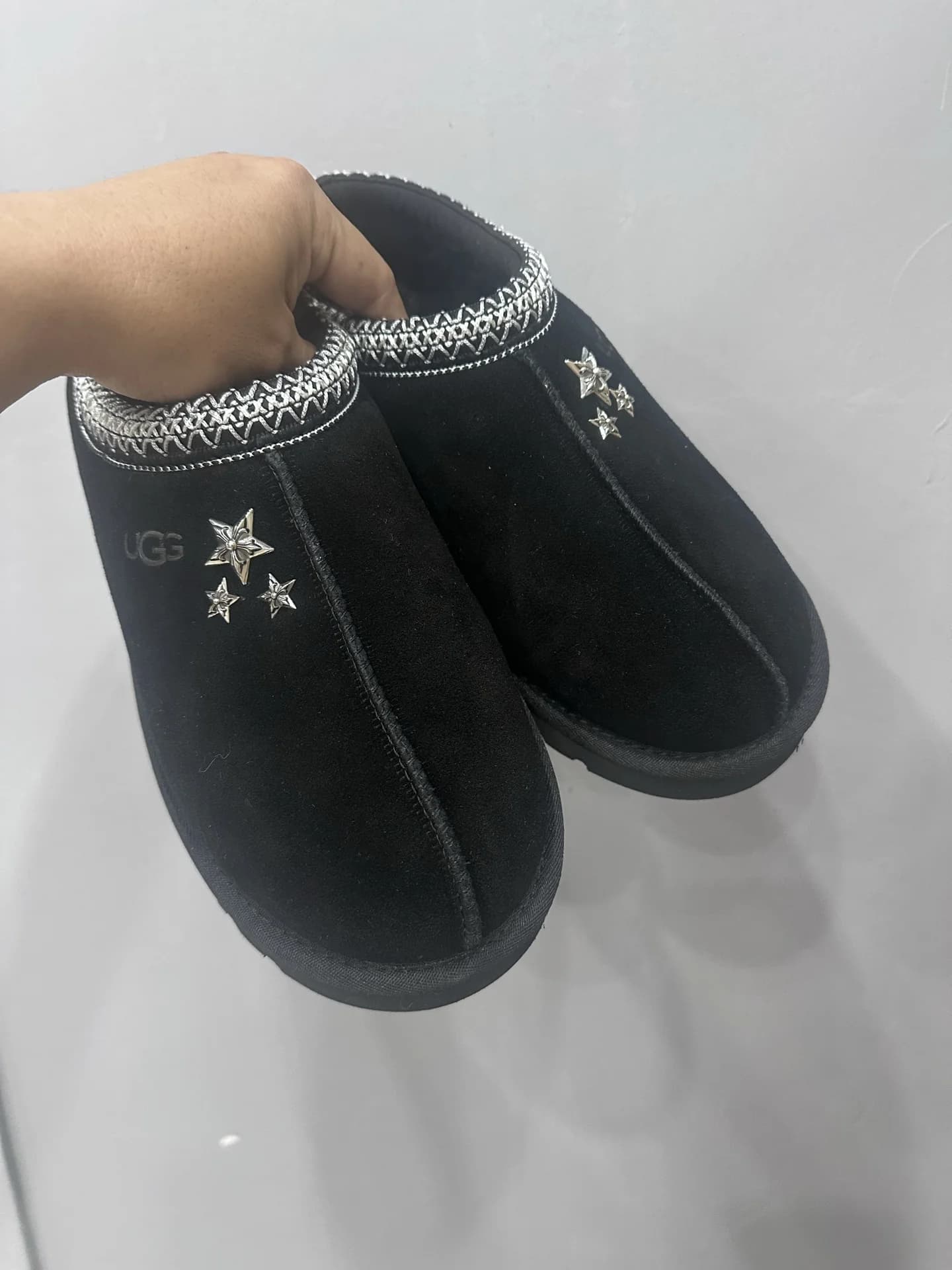 Тапки Chrome Hearts x UGG