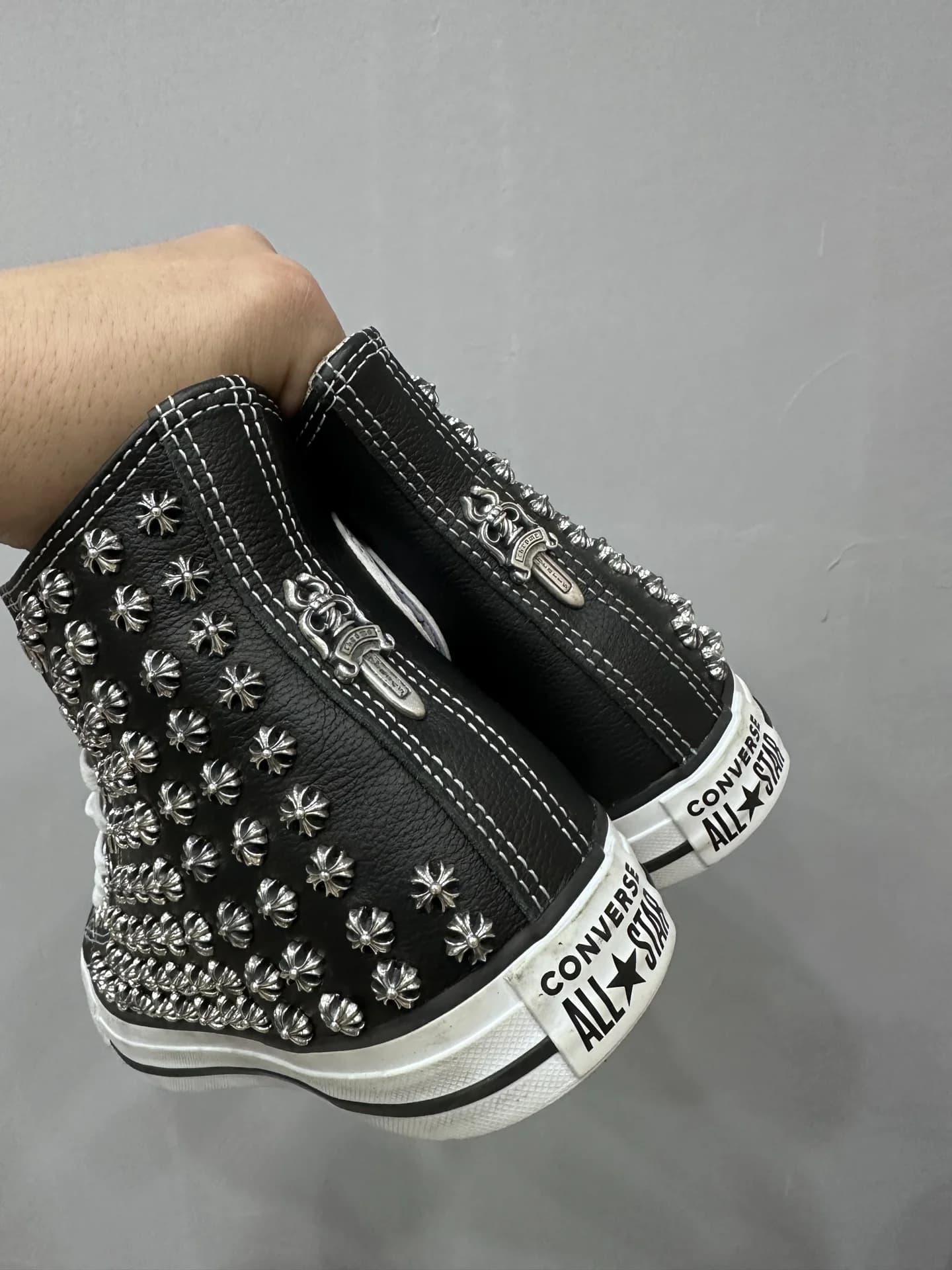 Кеды Chrome Hearts x Converse All-Star