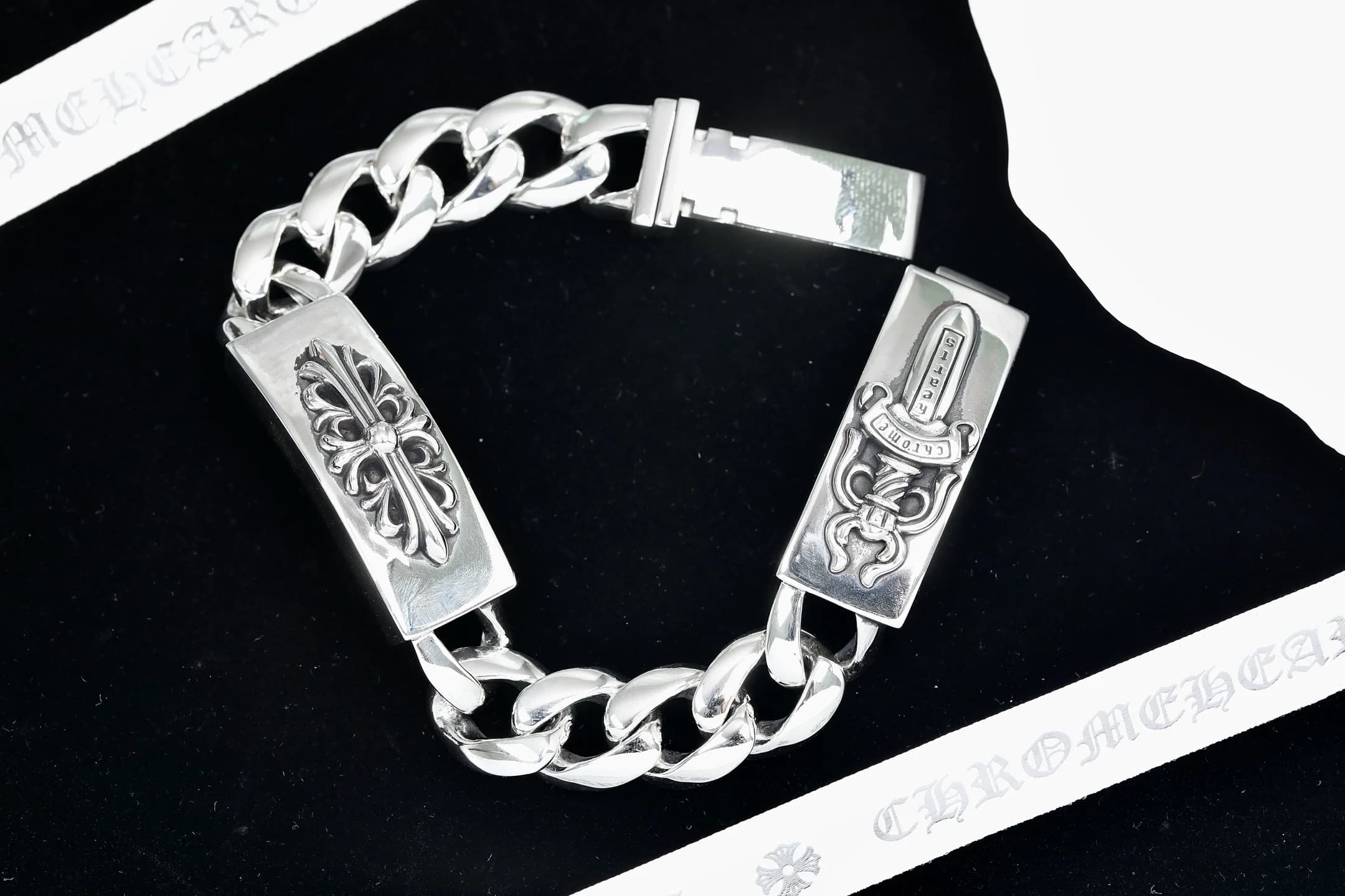 Браслет-цепь Chrome Hearts