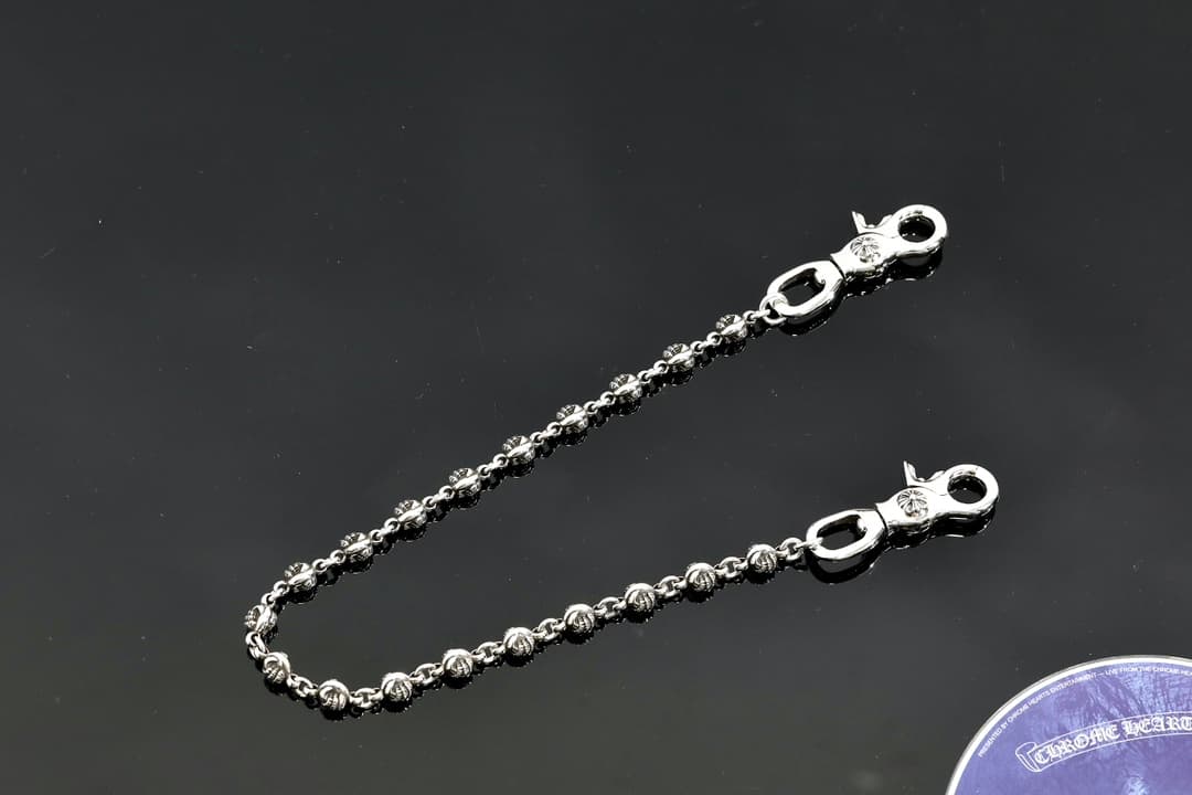 Серебряная цепь Cross Ball для сумки