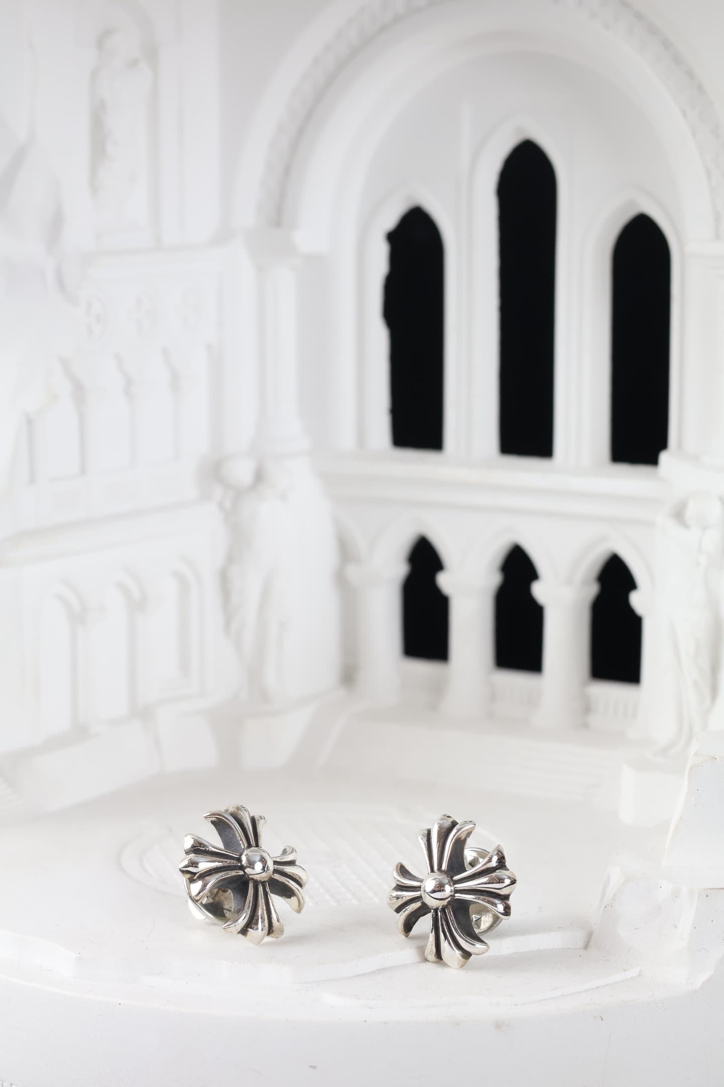 Брошь 20мм Chrome Hearts 