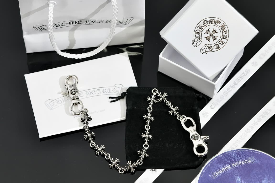 Серебряная цепочка для сумки Tiny CH Cross