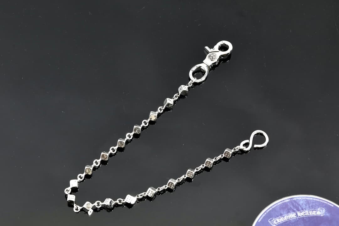 Серебряная цепочка для сумки Dice Chain