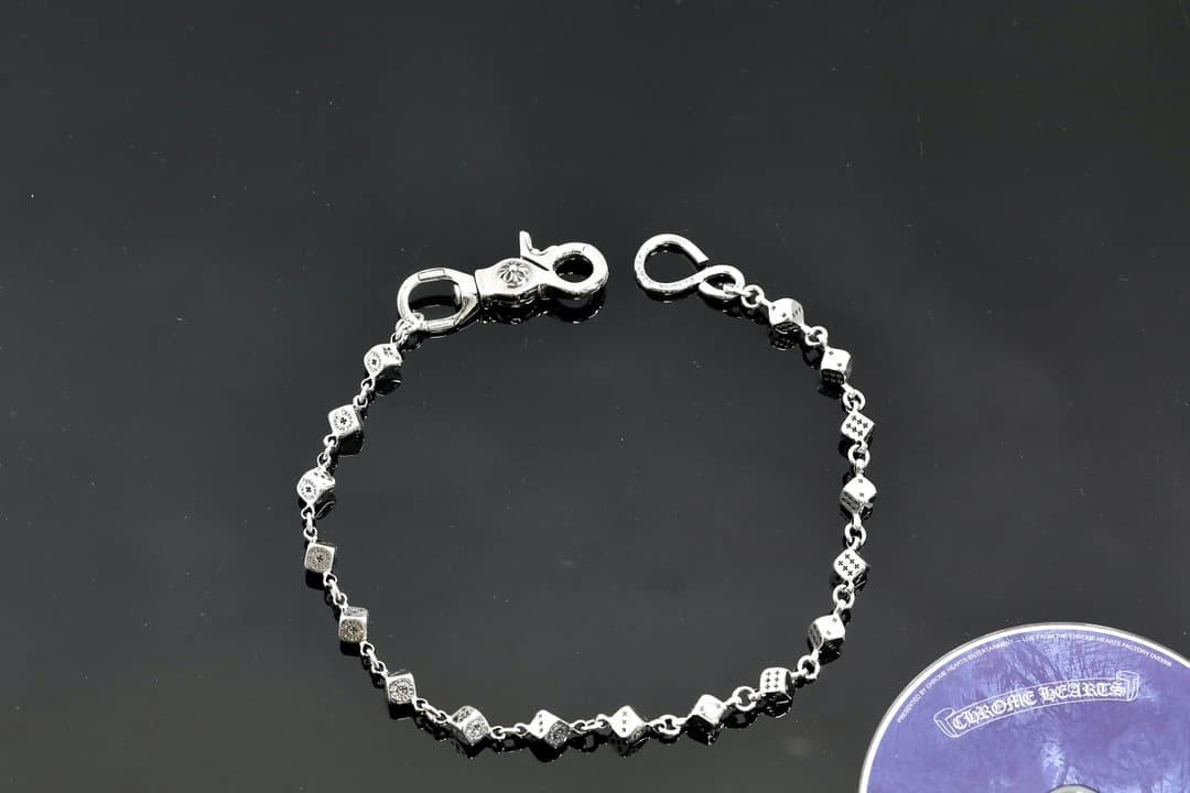 Серебряная цепочка для сумки Dice Chain