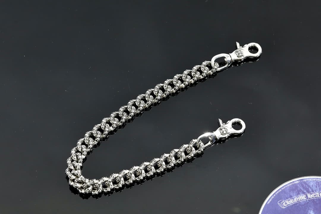 Серебряная цепь для сумки Tiny CH Cross