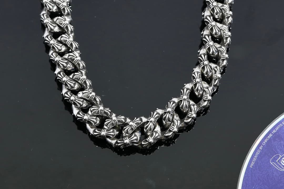 Серебряная цепь для сумки Tiny CH Cross