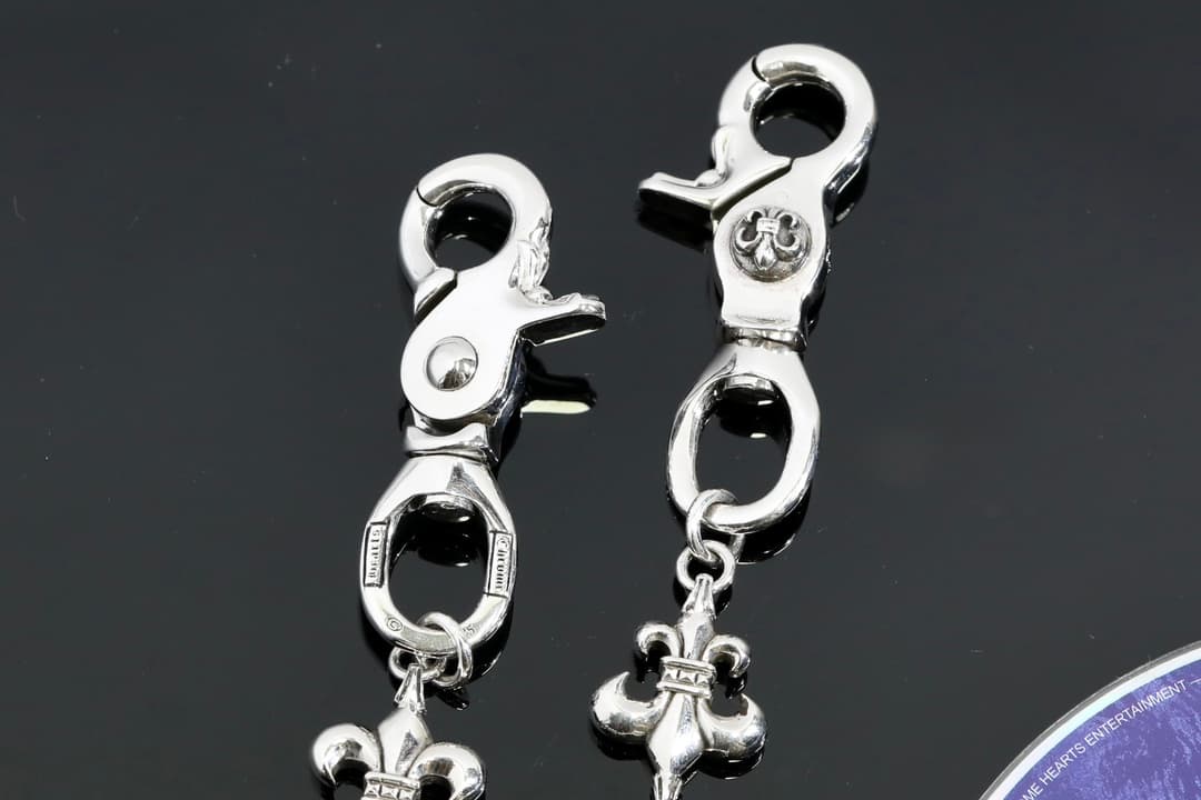 Серебряная цепь BS Fleur для сумки и брюк