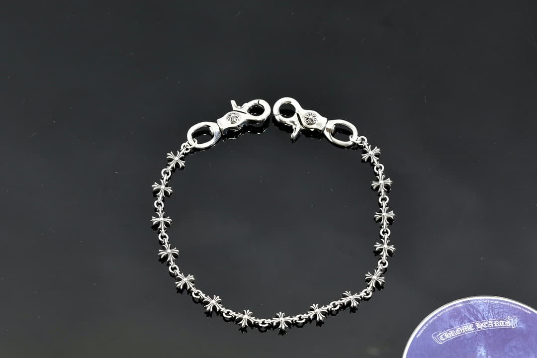 Серебряная цепь Tiny CH Cross для сумки и брюк