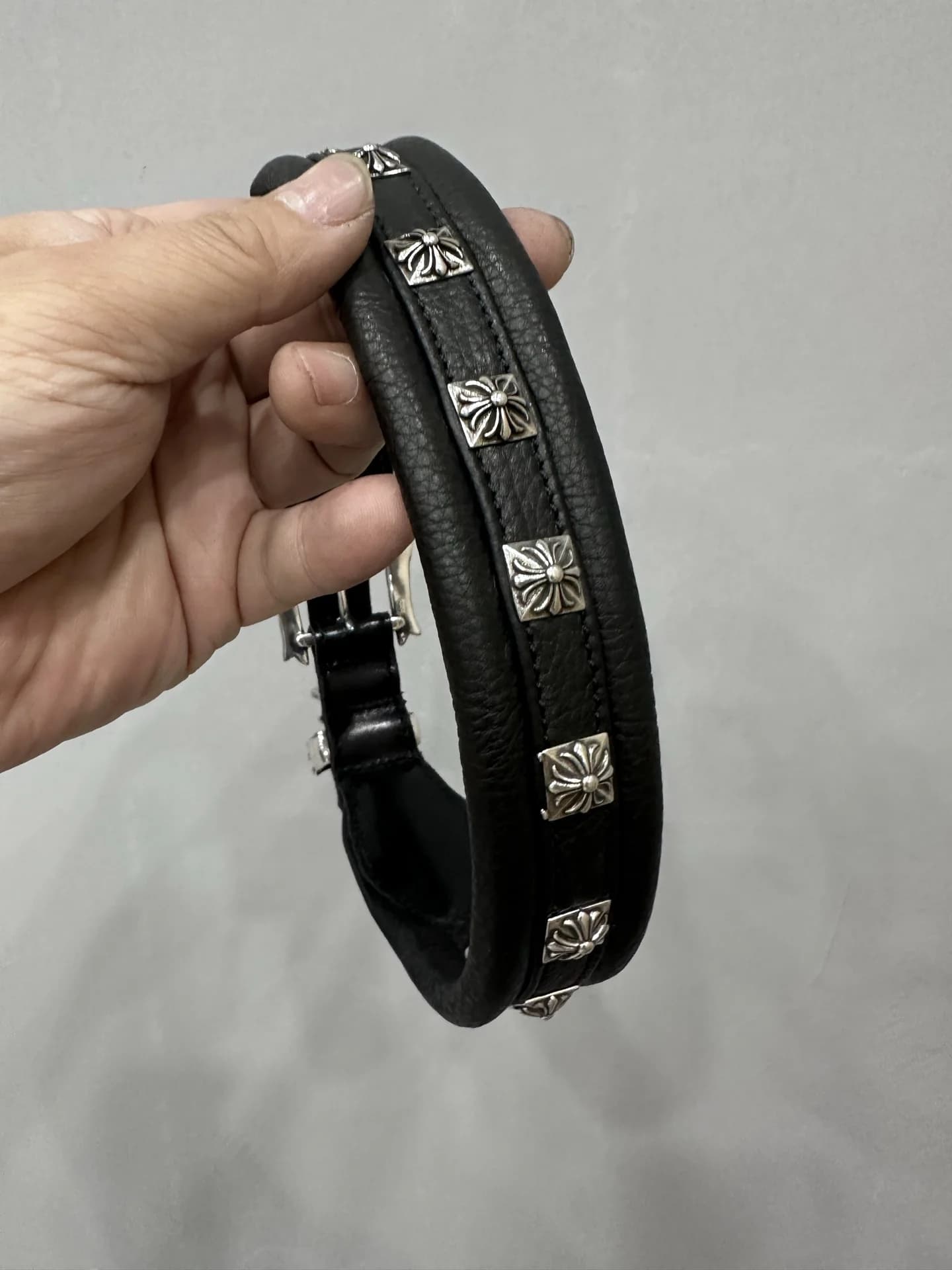 Chrome Hearts ошейник для питомцев