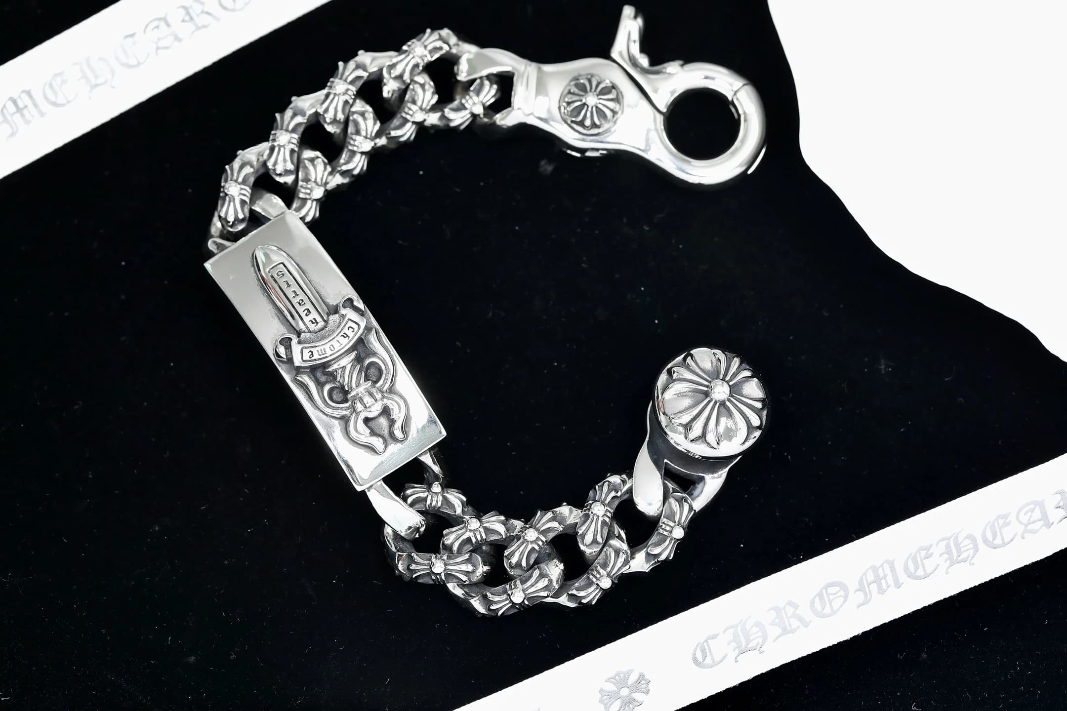 Браслет-цепь Chrome Hearts