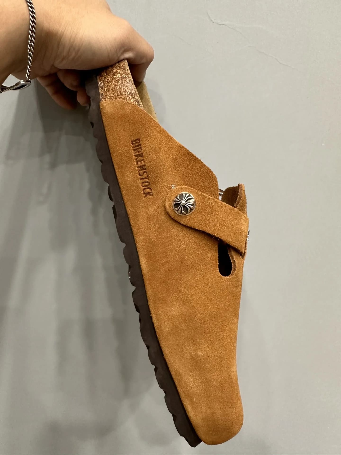 Сабо Chrome Hearts x Birkenstock Boston