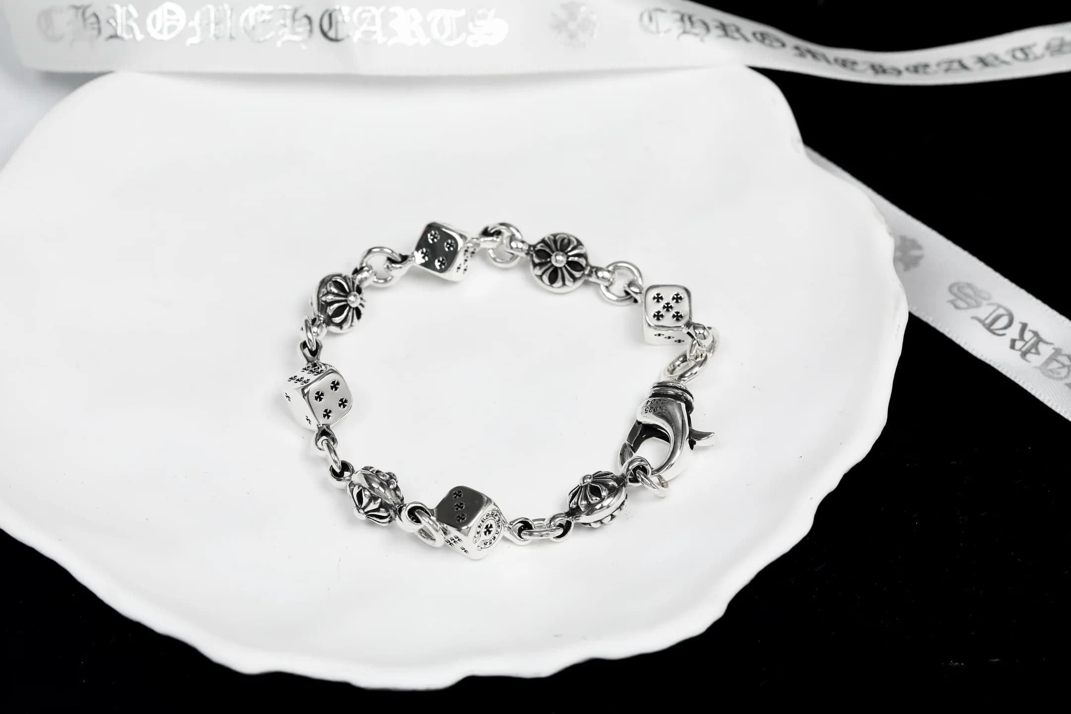 Браслет-цепь Chrome Hearts