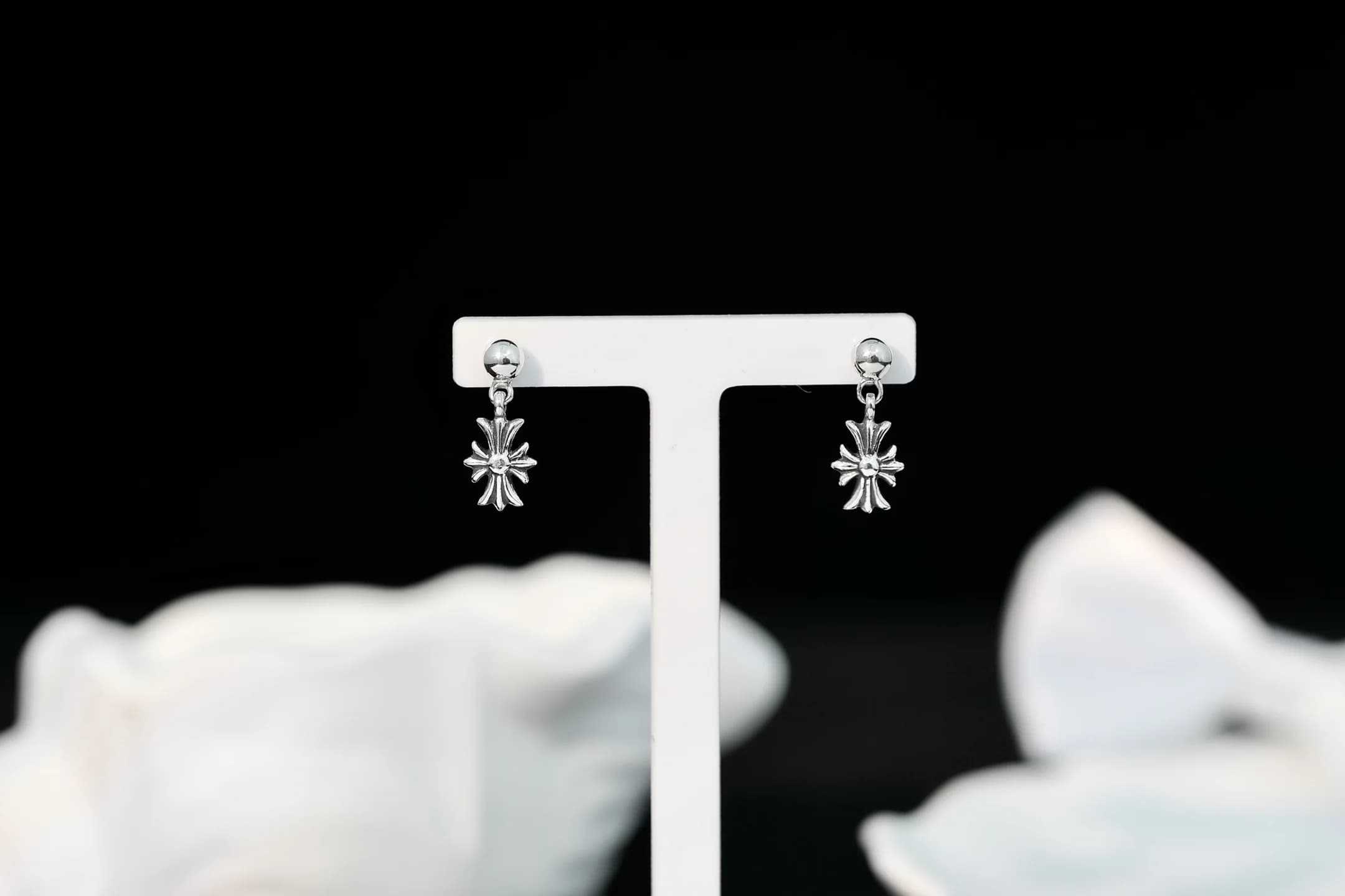 Серьги Chrome Hearts