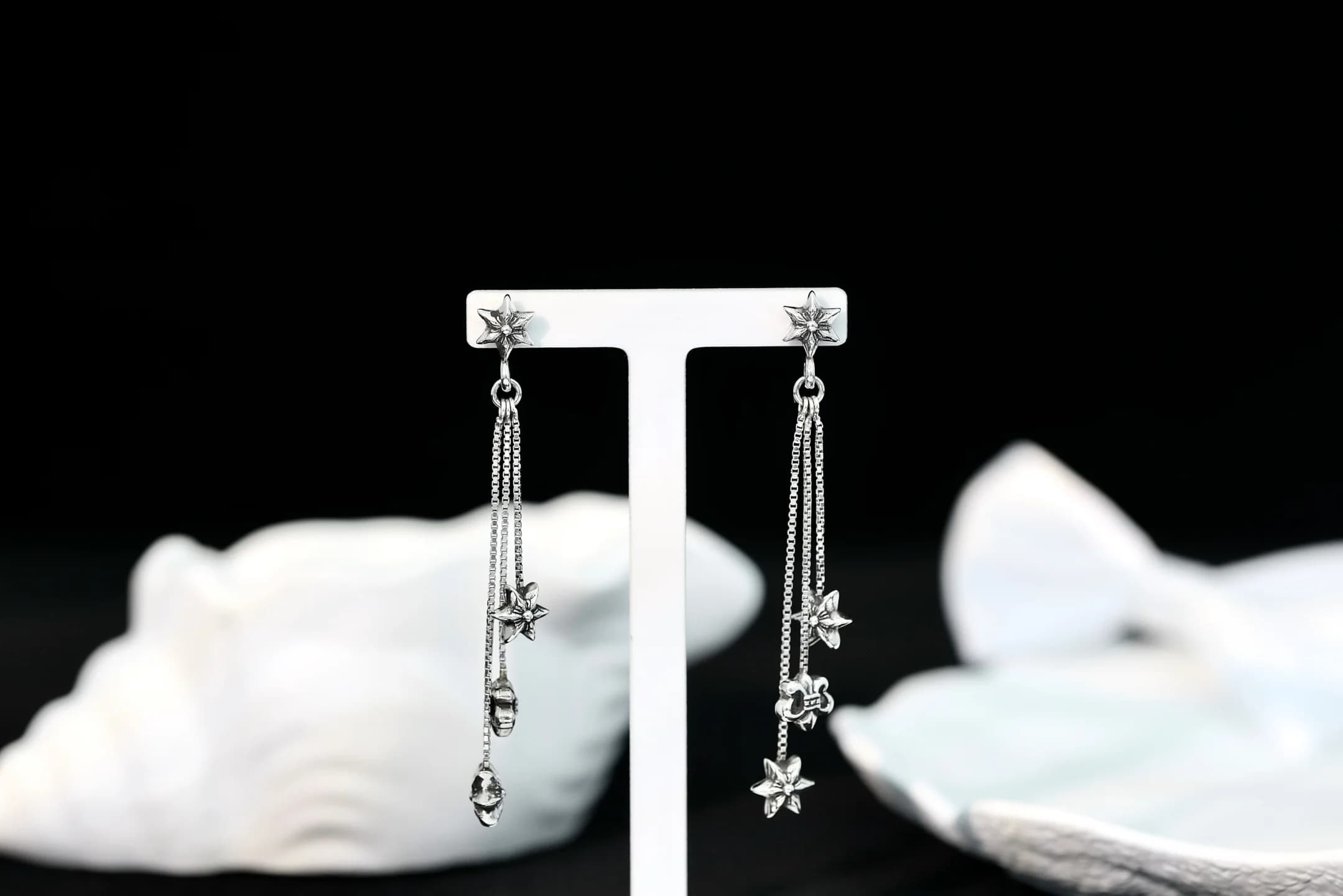 Серьги Chrome Hearts