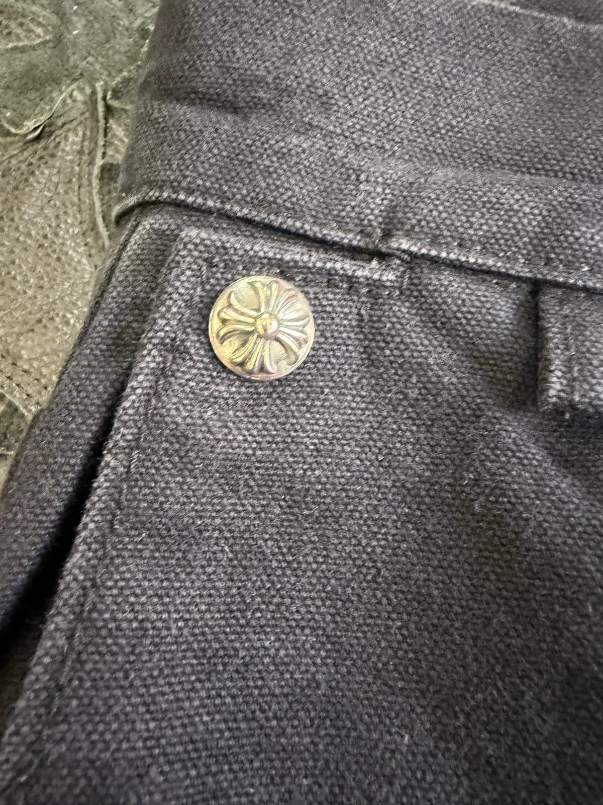 Фурнитура серебро 925 пробы на карго Chrome Hearts