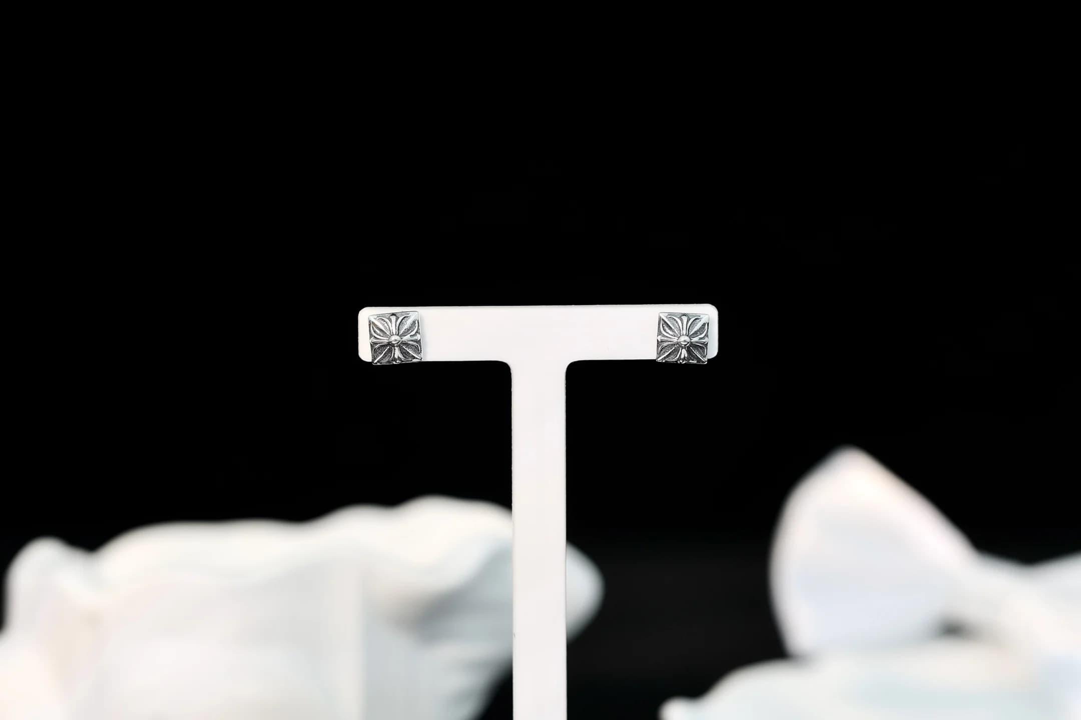 Серьги Chrome Hearts