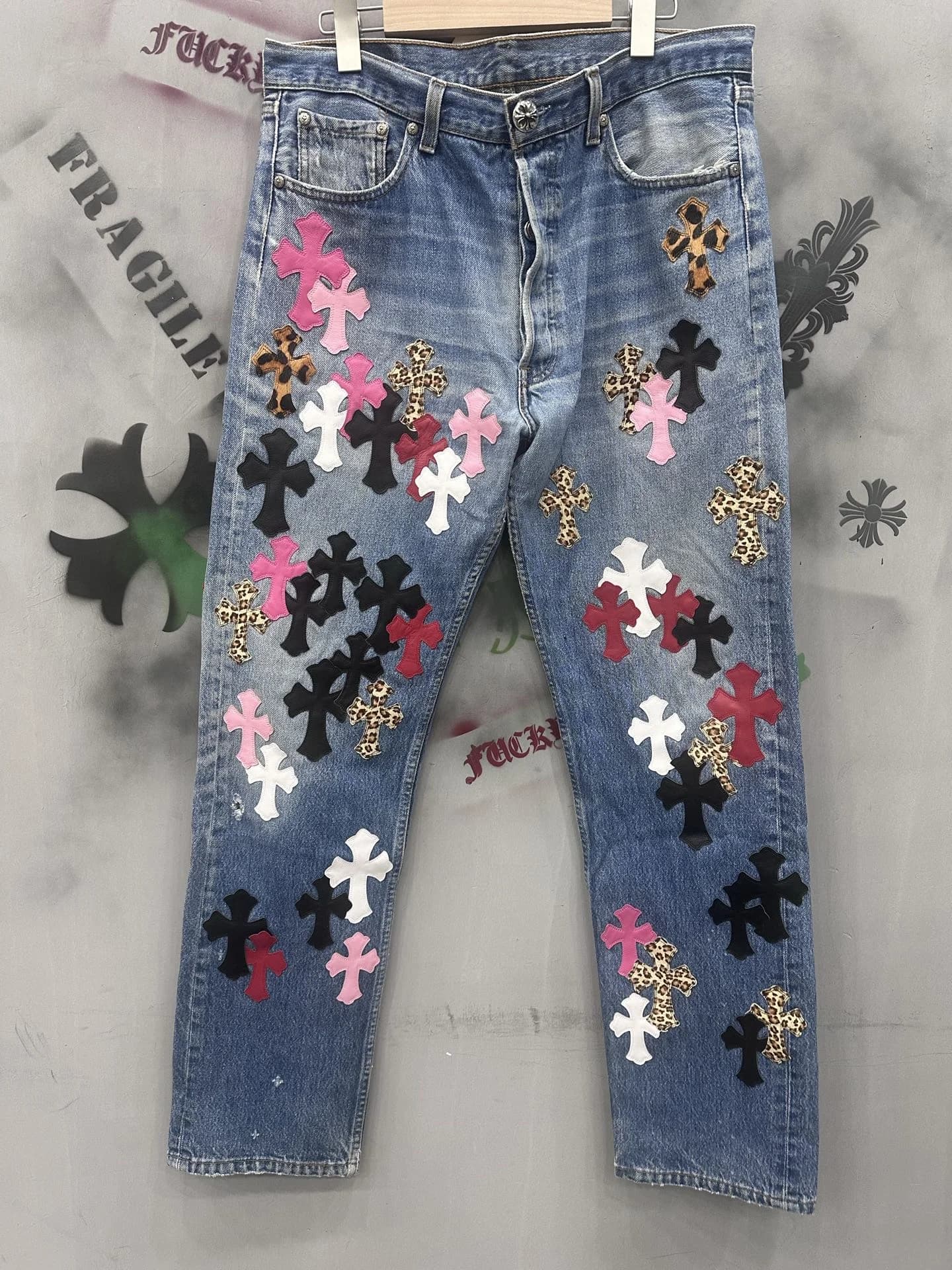 Джинсы Chrome Hearts