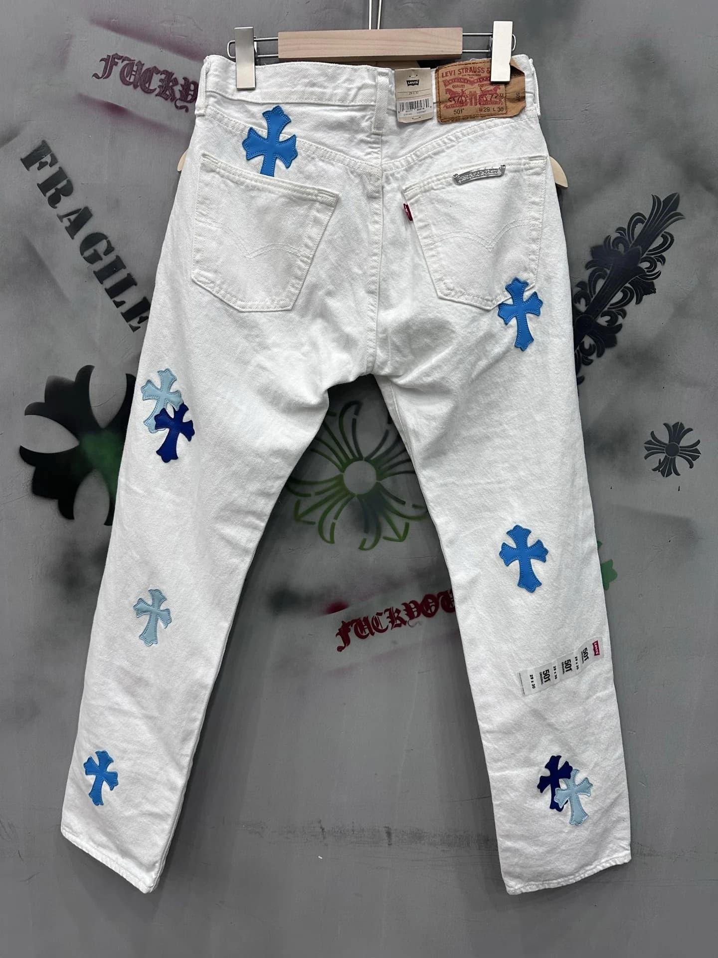 Chrome Hearts x Levi's 501 Джинсы