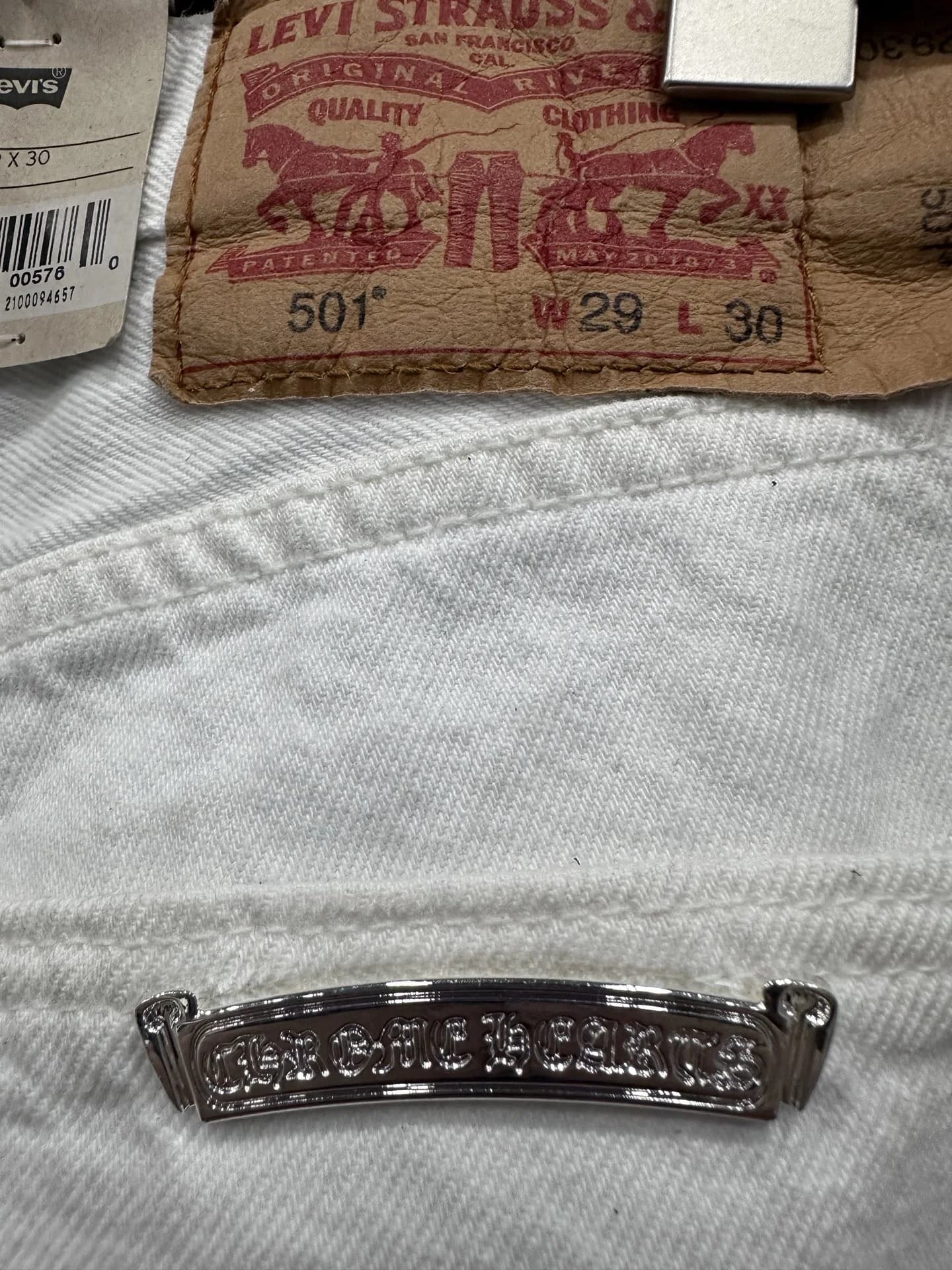 Chrome Hearts x Levi's 501 Джинсы