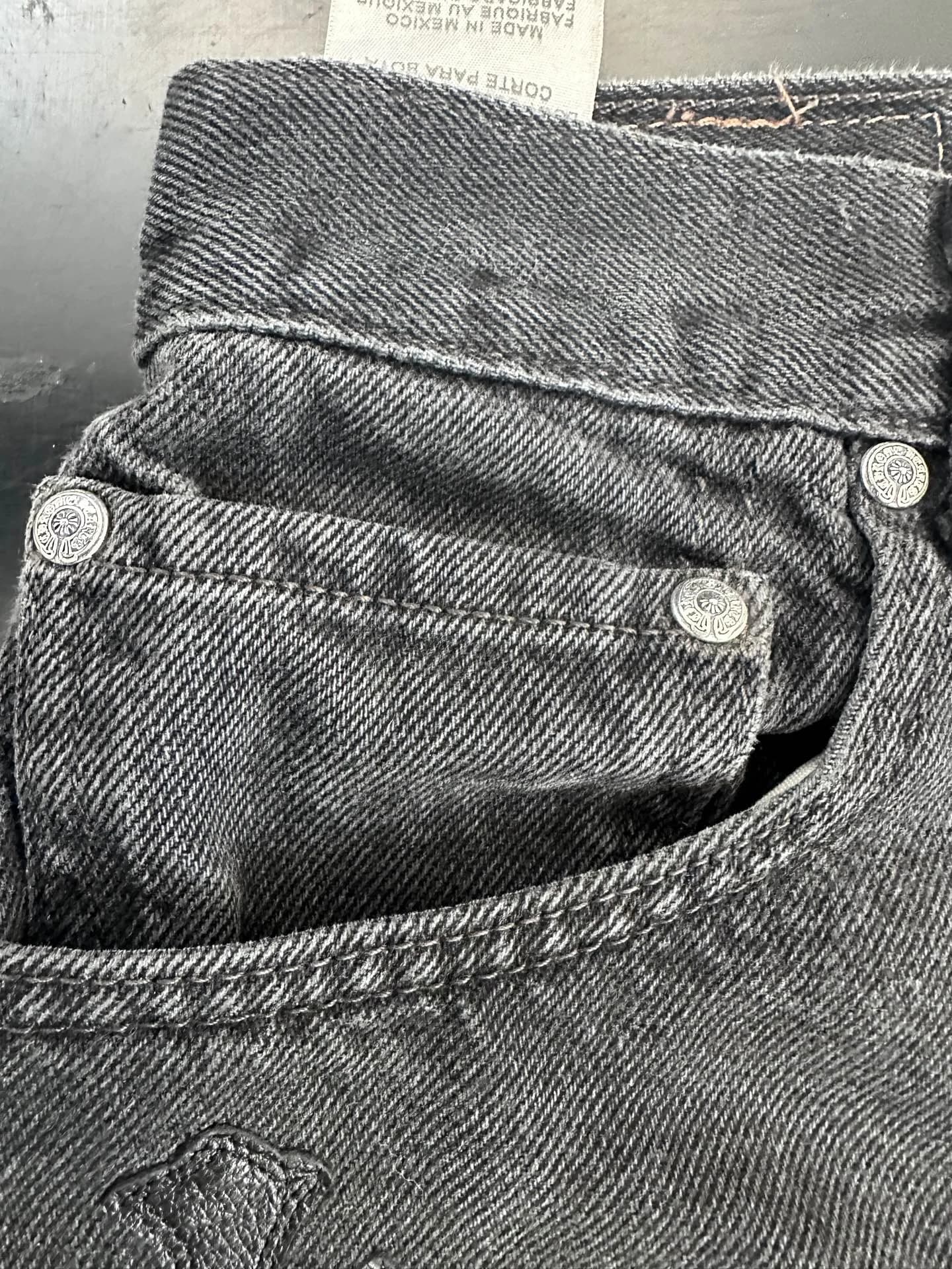 Джинсы Chrome Hearts x Levi's