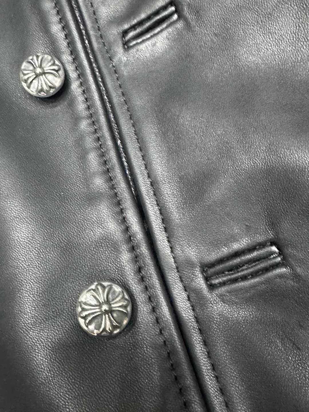 Металлические пуговицы-заклепки с гравировкой Chrome Hearts