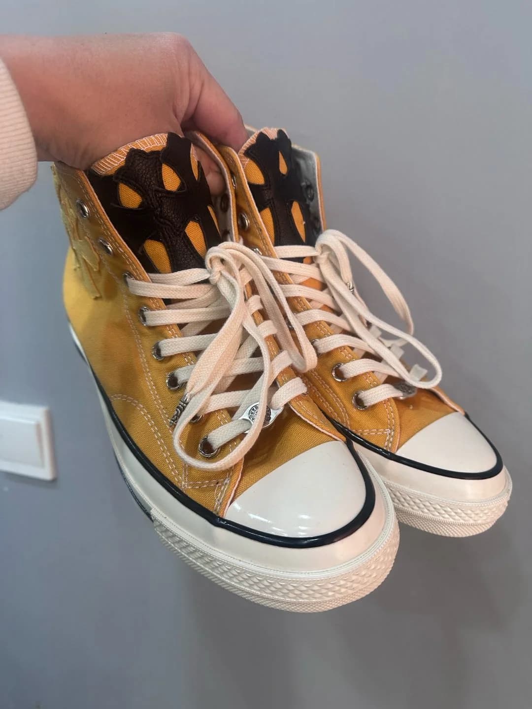 Chrome Hearts Кеды Chuck 70